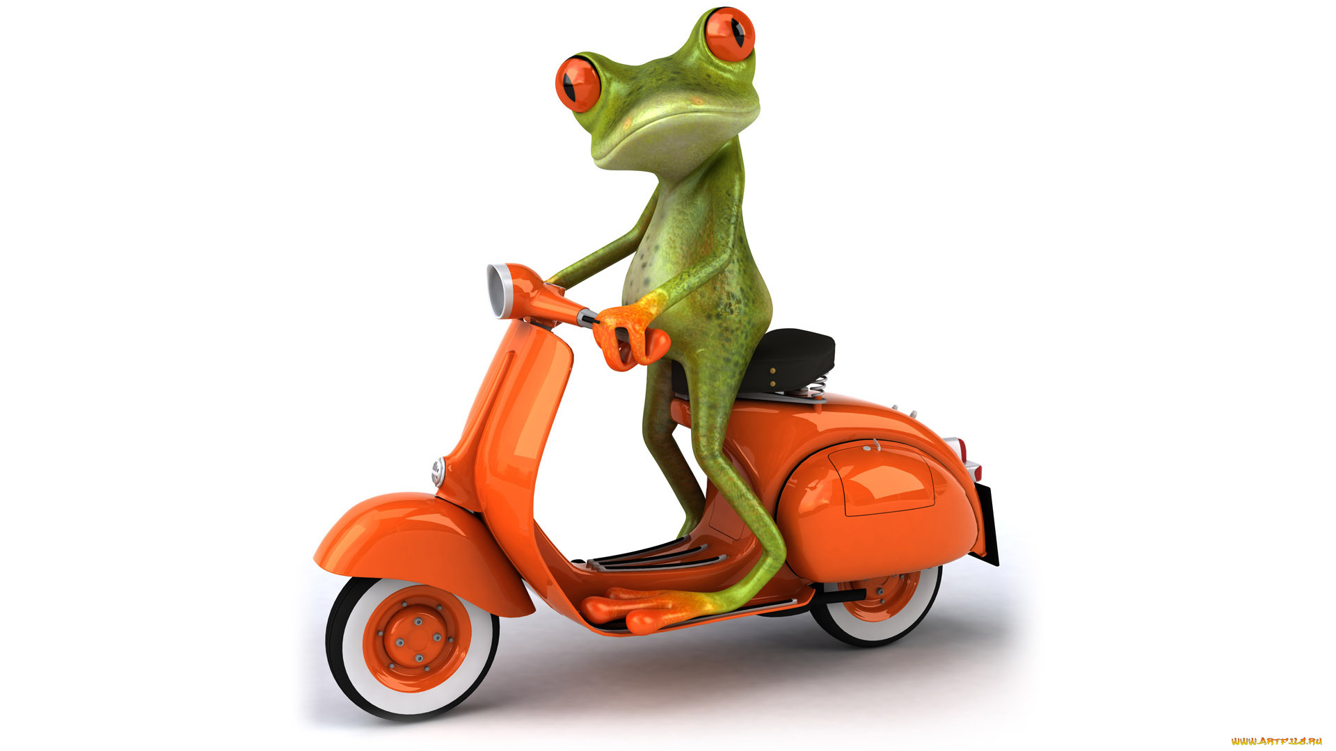 3д, графика, юмор, , humor, глаза, взгляд, планета, графика, лягушка, free, frog