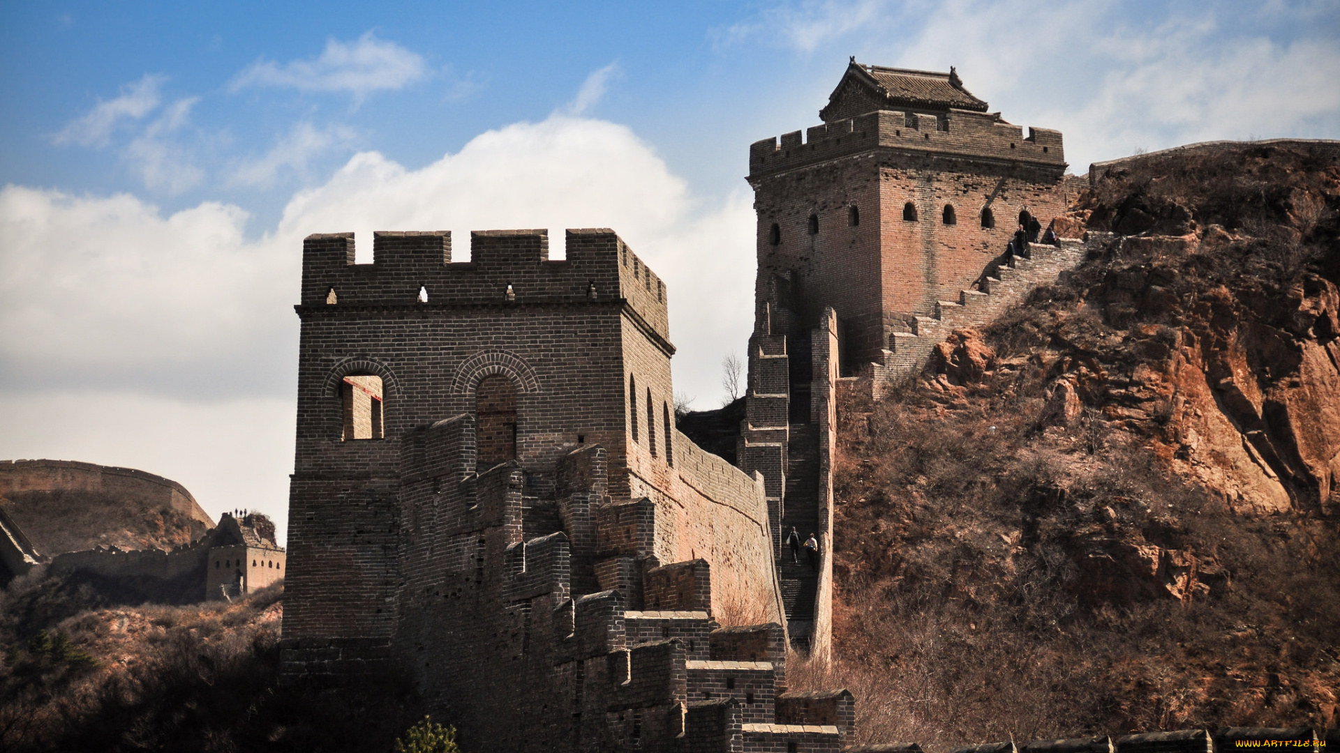 great, wall, города, -, дворцы, , замки, , крепости, граница, крепость, стена