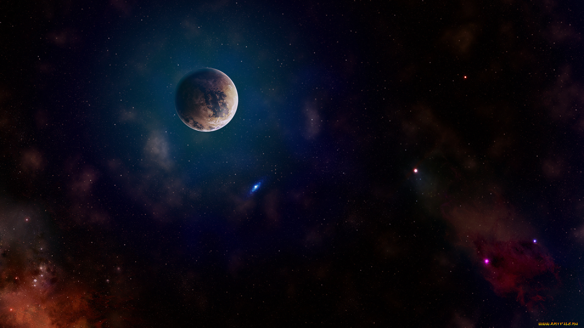 космос, арт, sci, fi, planet, cosmos