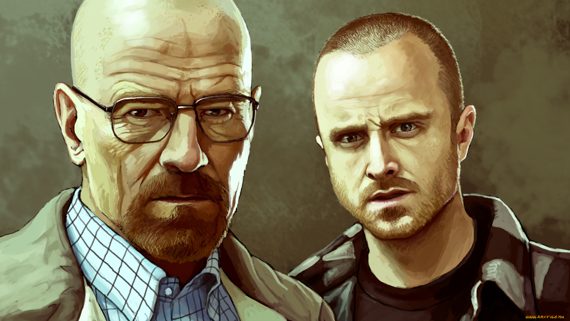 рисованное, кино, aaron, paul, jesse, pinkman, heisenberg, bryan, cranston, breaking, bad, walter, white