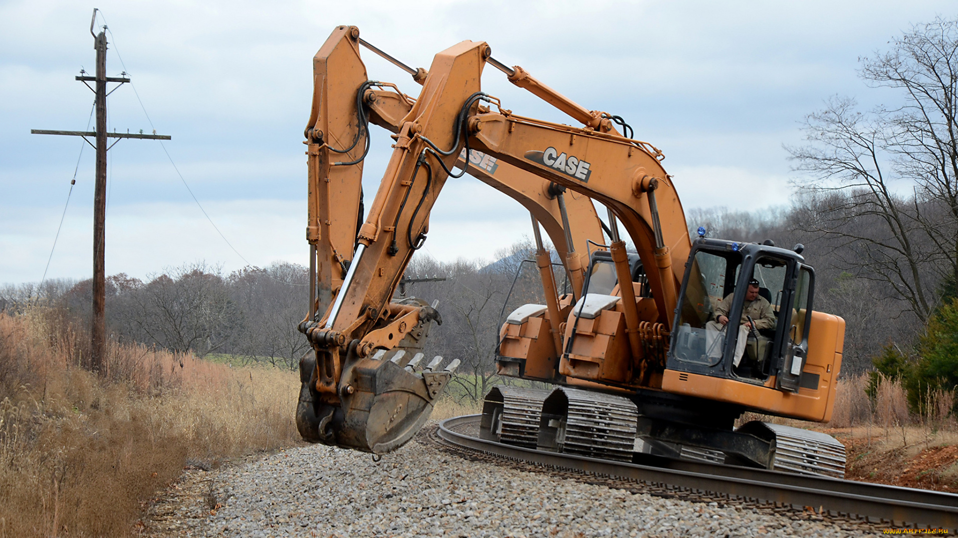 техника, экскаваторы, ковш, экскаратор