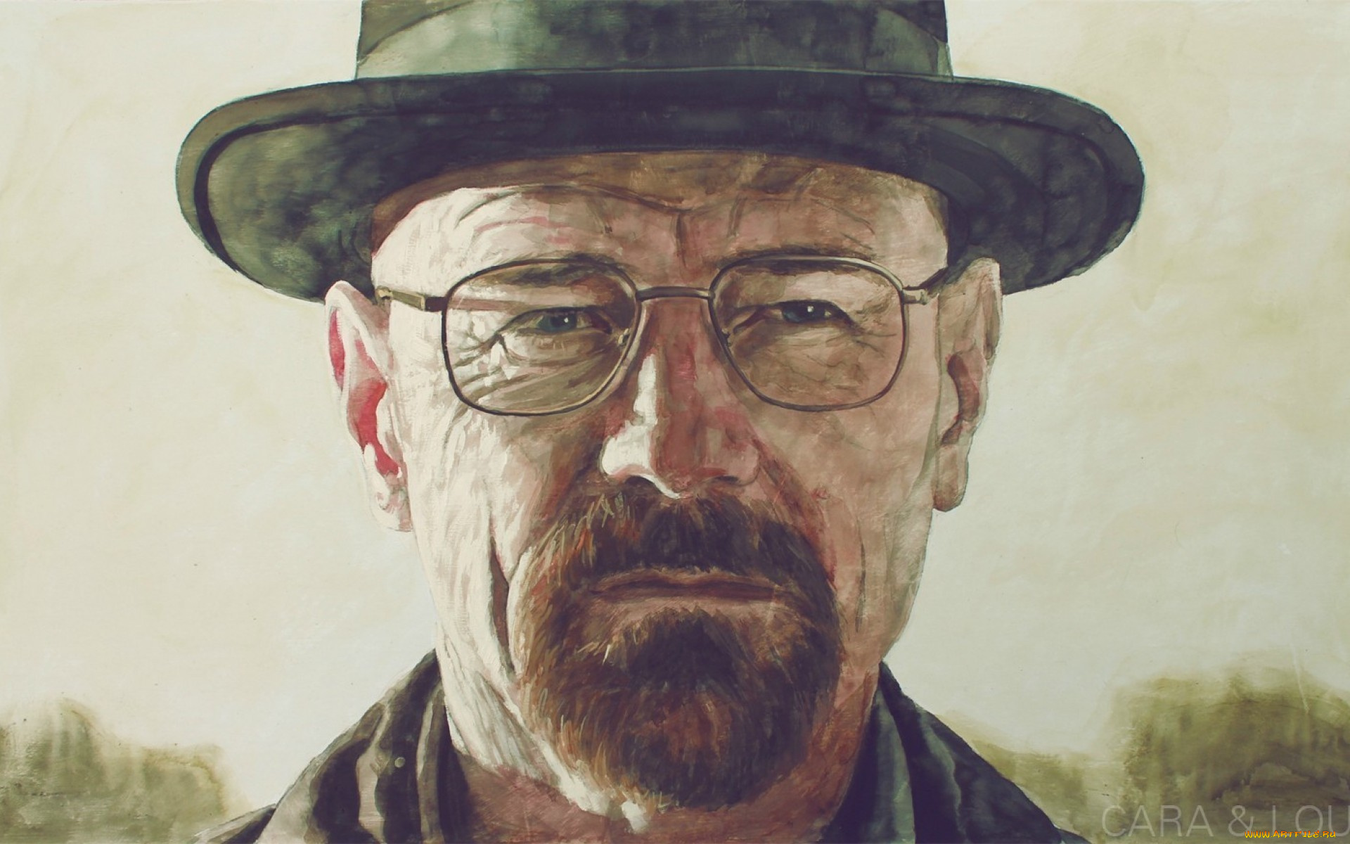 рисованное, кино, heisenberg, breaking, bad, во, все, тяжкие