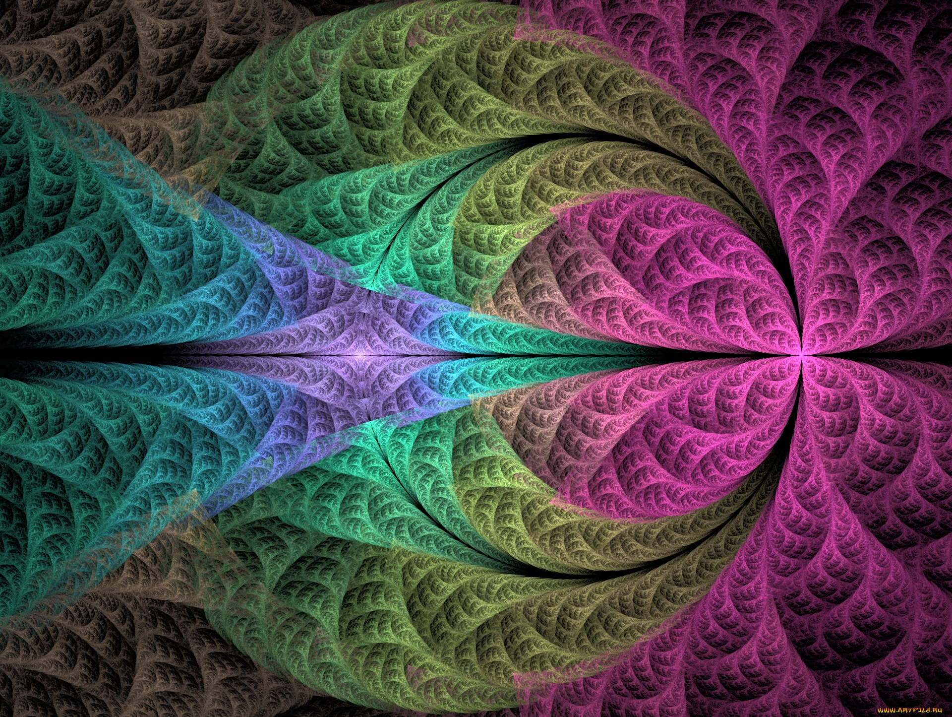 3д, графика, фракталы, , fractal, цвета, фон, узор