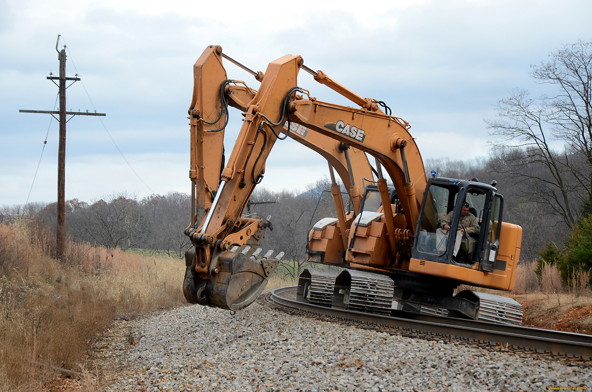 техника, экскаваторы, ковш, экскаратор