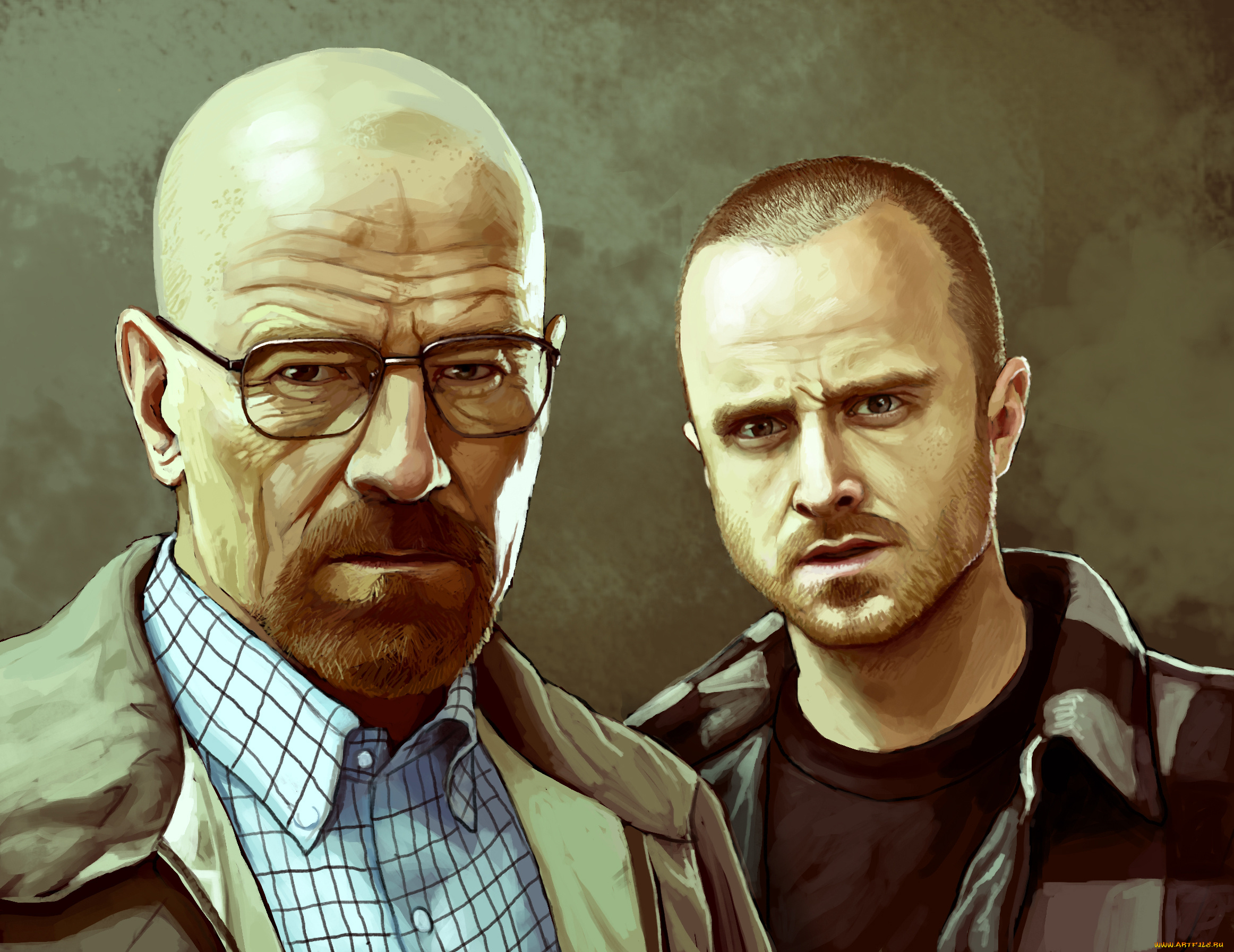 рисованное, кино, aaron, paul, jesse, pinkman, heisenberg, bryan, cranston, breaking, bad, walter, white