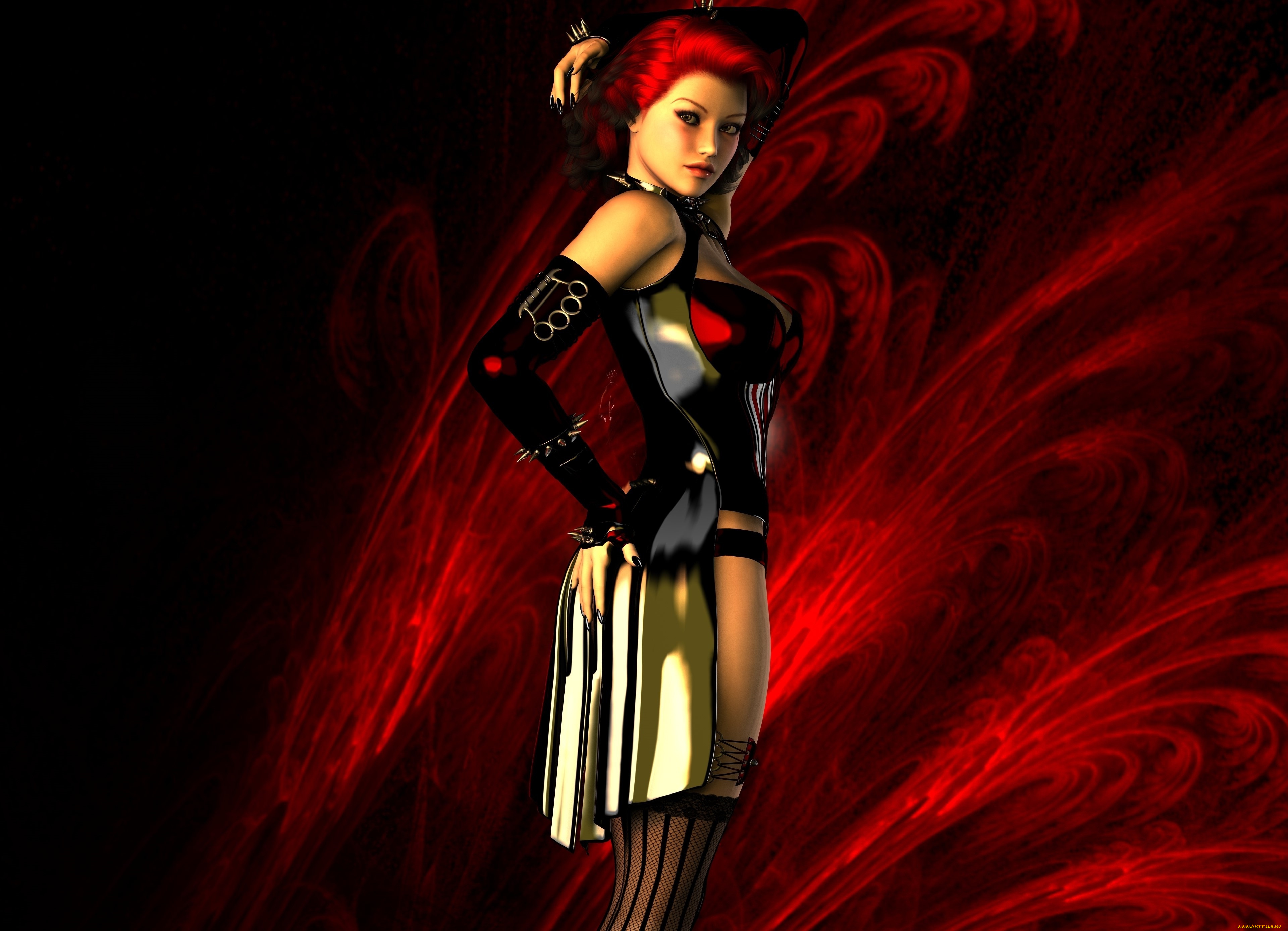 3д, графика, люди, , people, фон, взгляд, девушка