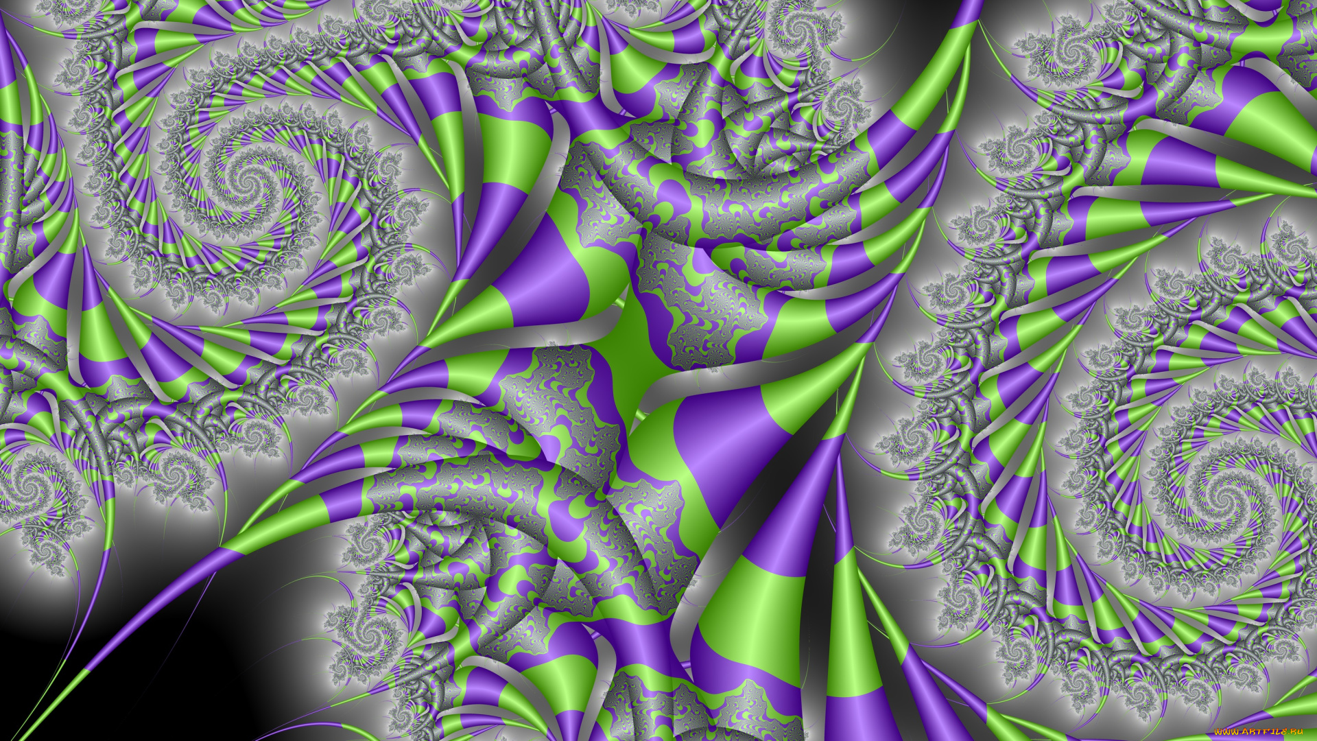 3д, графика, фантазия, , fantasy, цвета, фон, узор