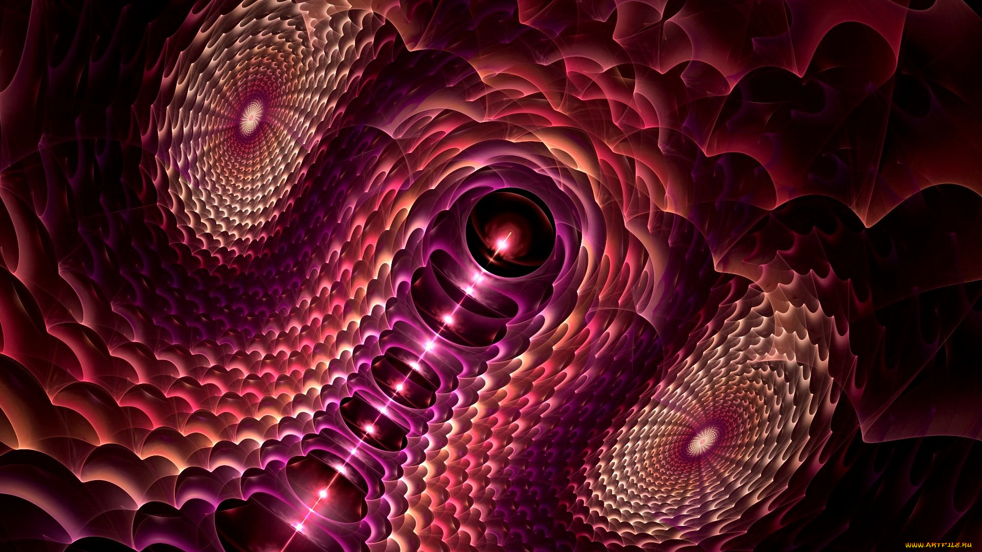 3д, графика, фракталы, , fractal, цвета, фон, узор