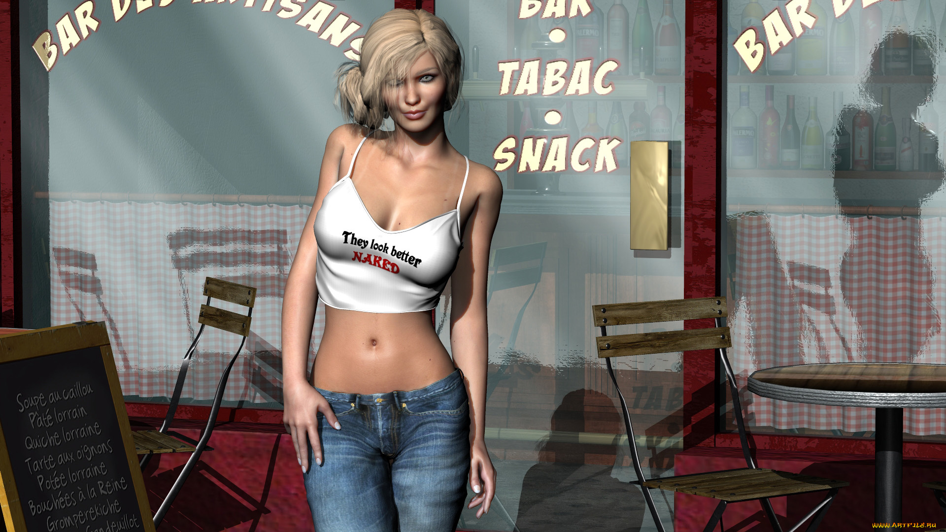 3д, графика, люди, , people, взгляд, фон, девушка