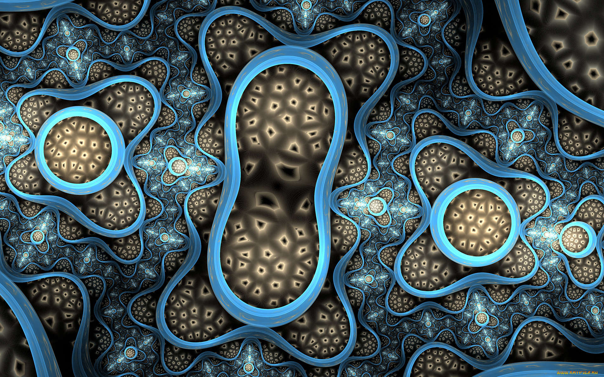 3д, графика, фракталы, , fractal, цвета, фон, узор