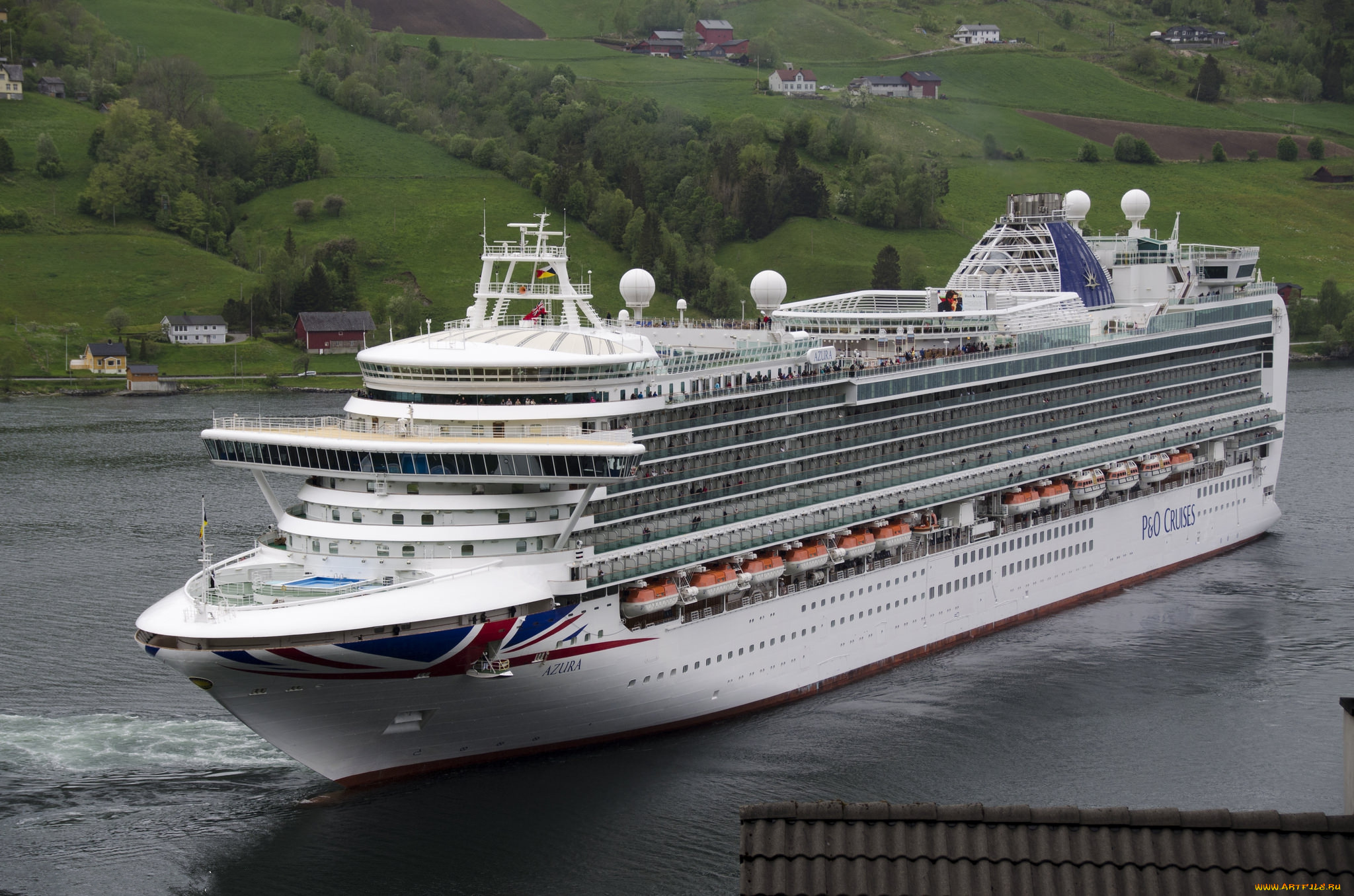azura, корабли, лайнеры, круизный, лайнер