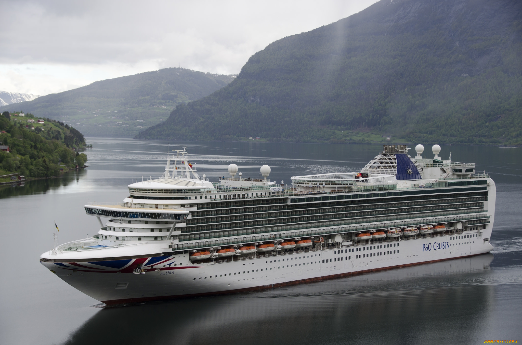 azura, корабли, лайнеры, круизный, лайнер