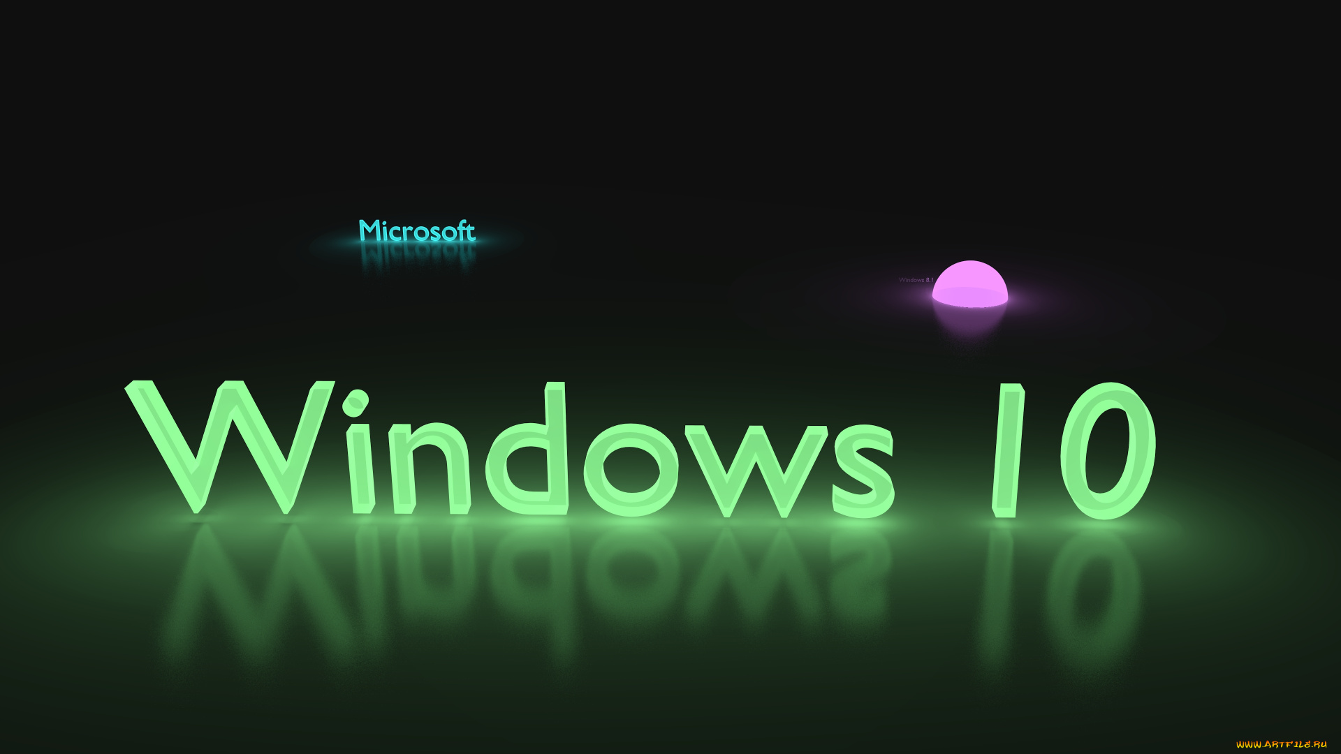 компьютеры, windows, , 10, логотип, фон
