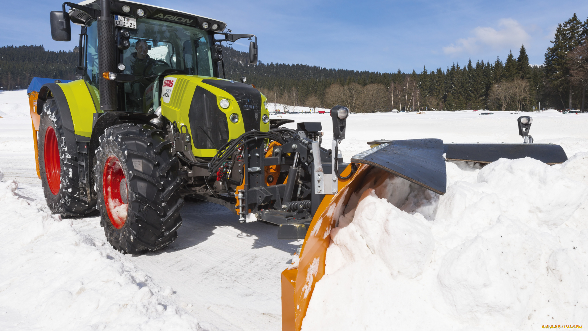 техника, снегоуборочная, техника, claas