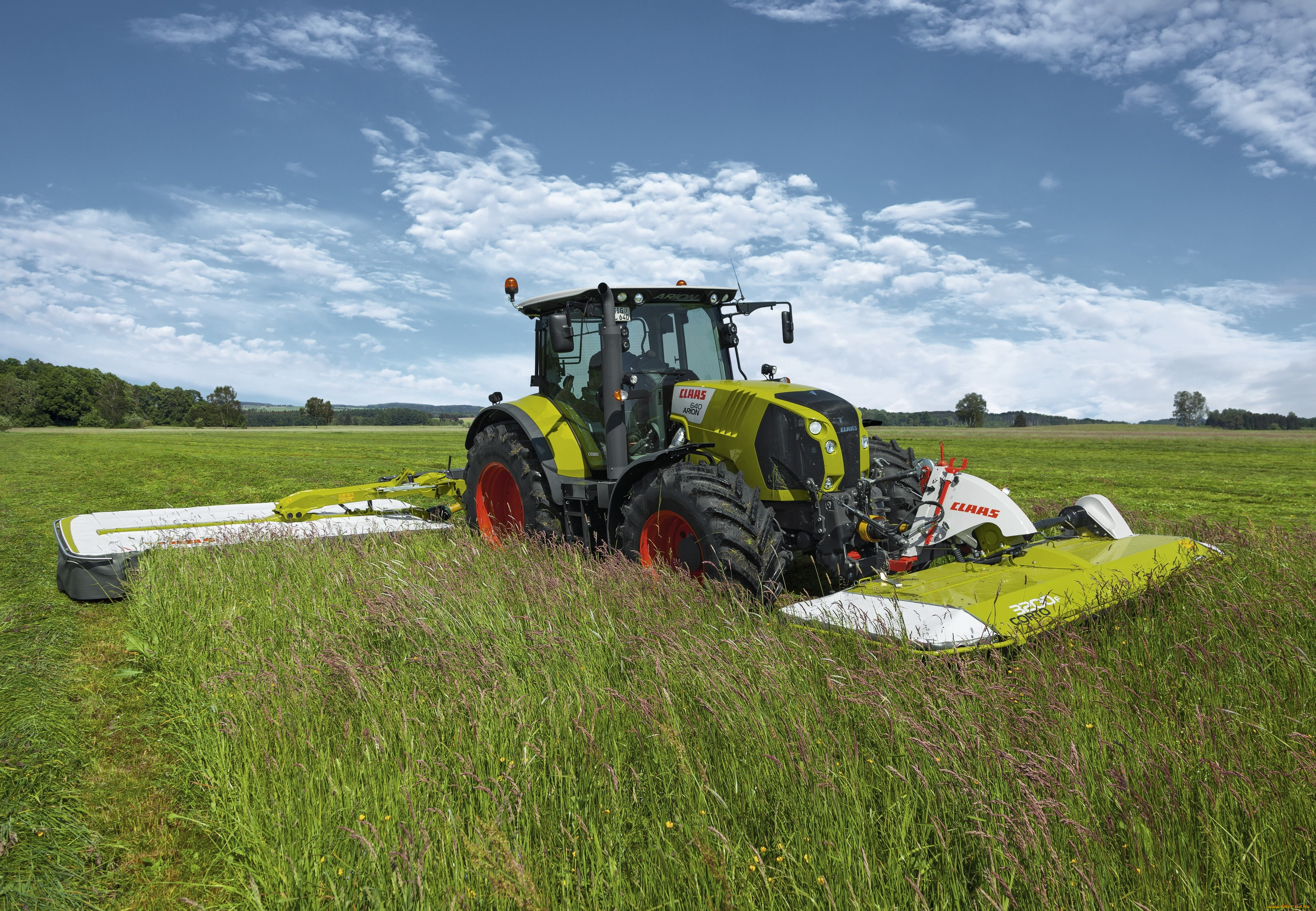 техника, тракторы, claas