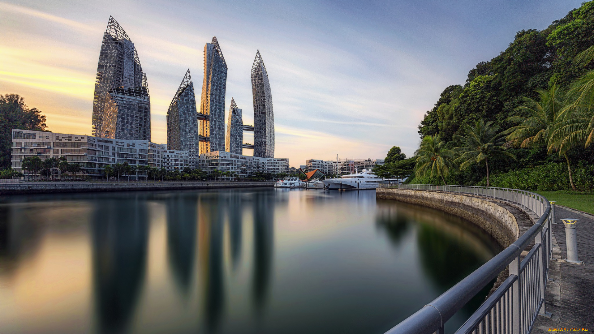 singapore, города, сингапур, , сингапур, панорама