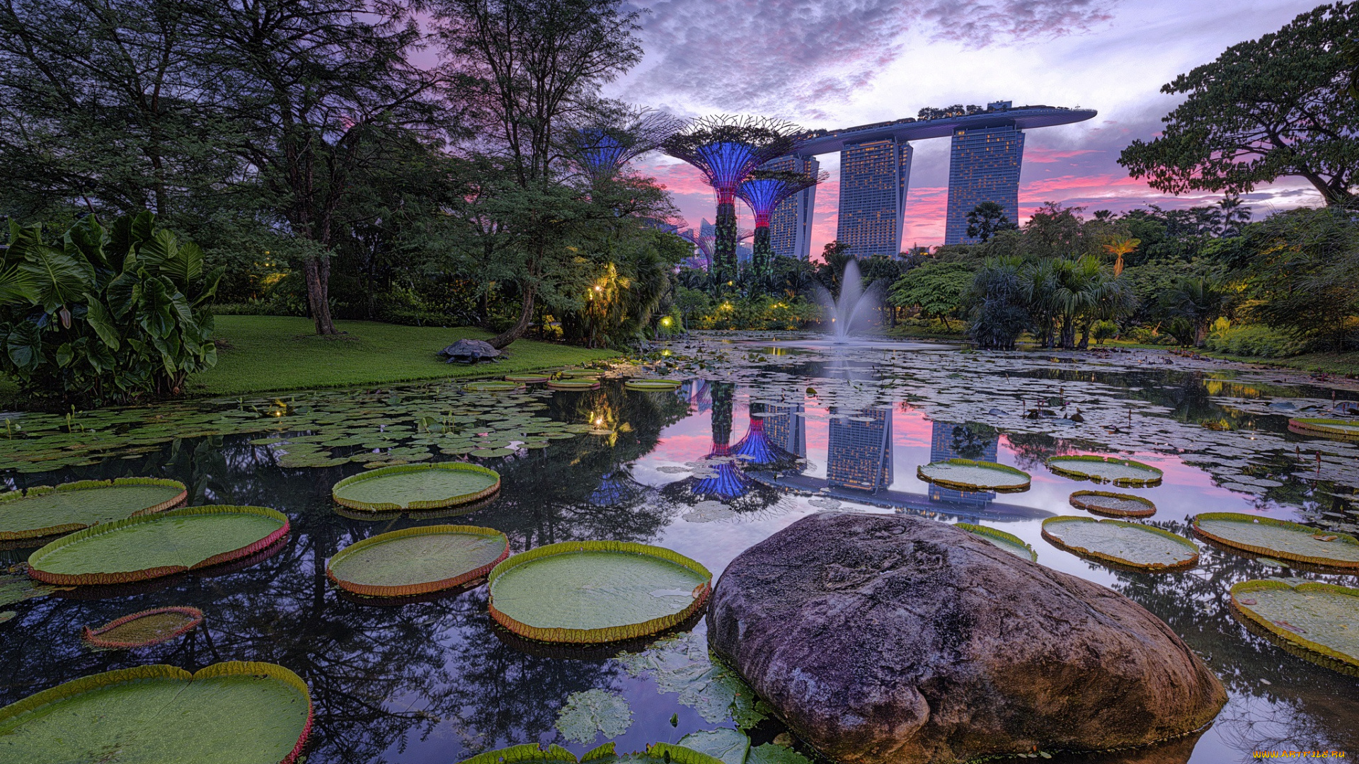 singapore, города, сингапур, , сингапур, панорама