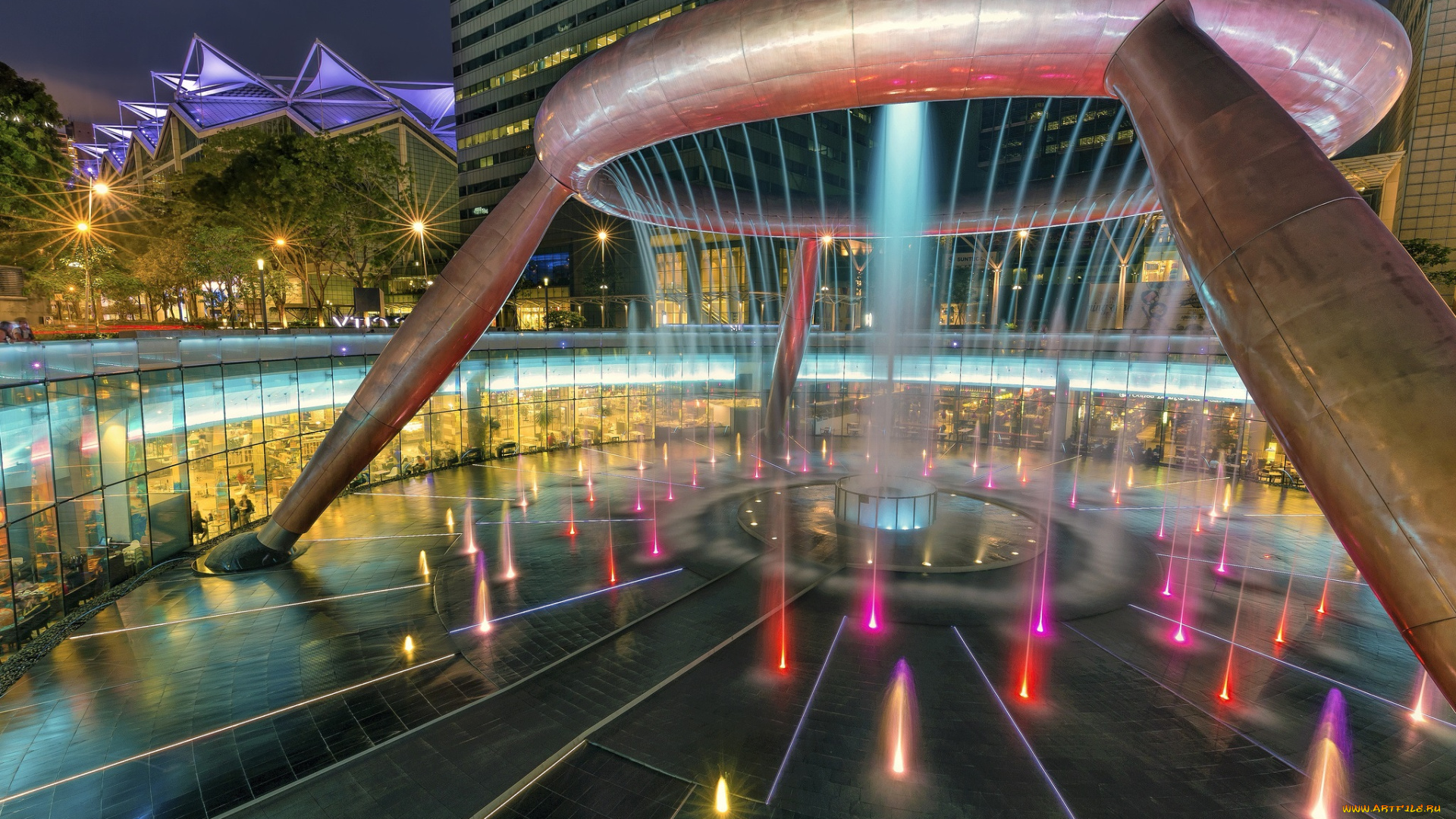 singapore, города, сингапур, , сингапур, панорама