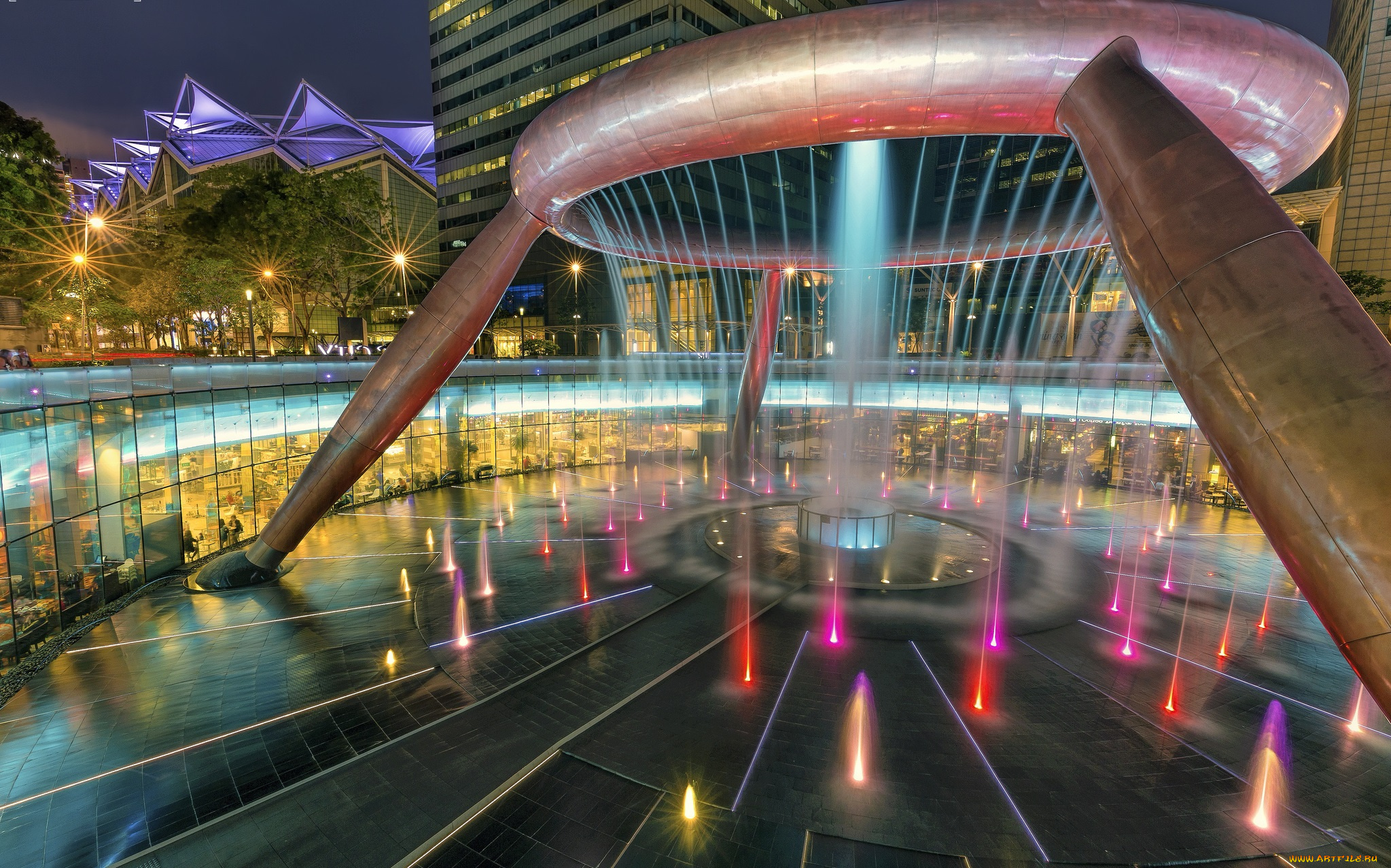 singapore, города, сингапур, , сингапур, панорама