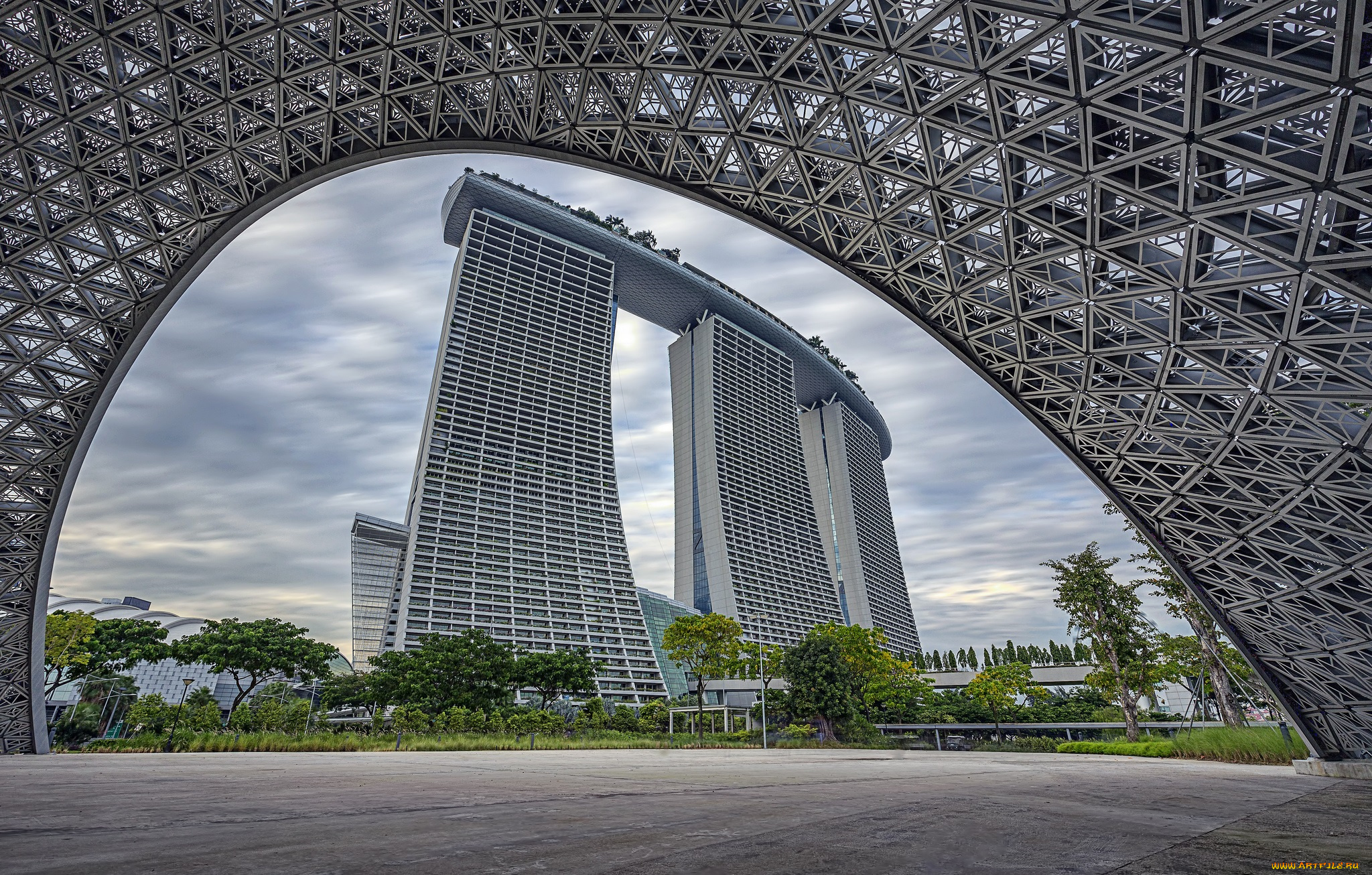 singapore, города, сингапур, , сингапур, панорама