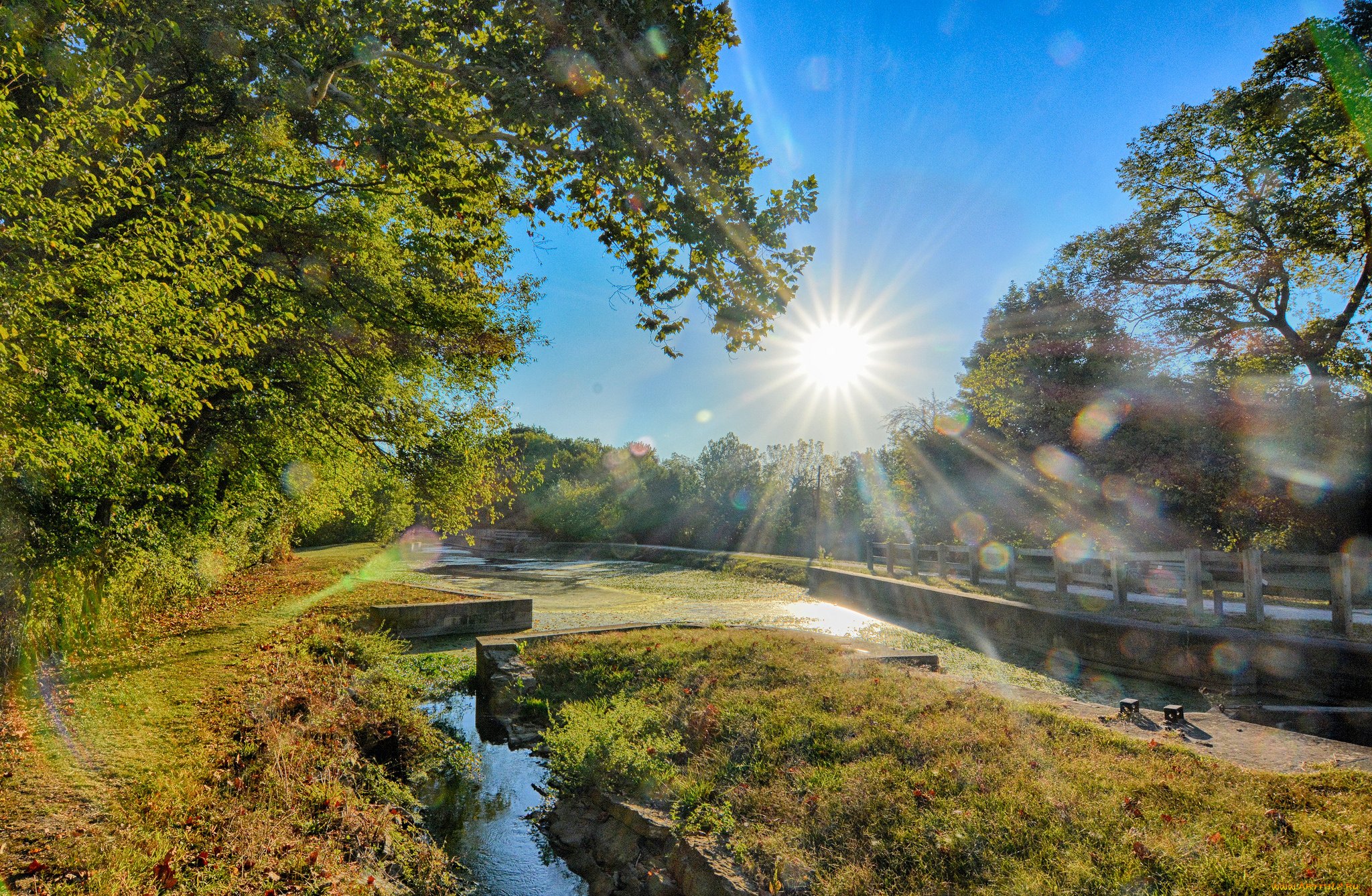 природа, реки, озера, простор