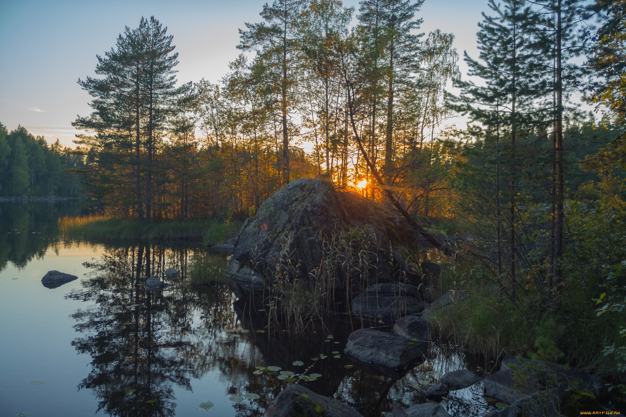 природа, реки, озера, простор