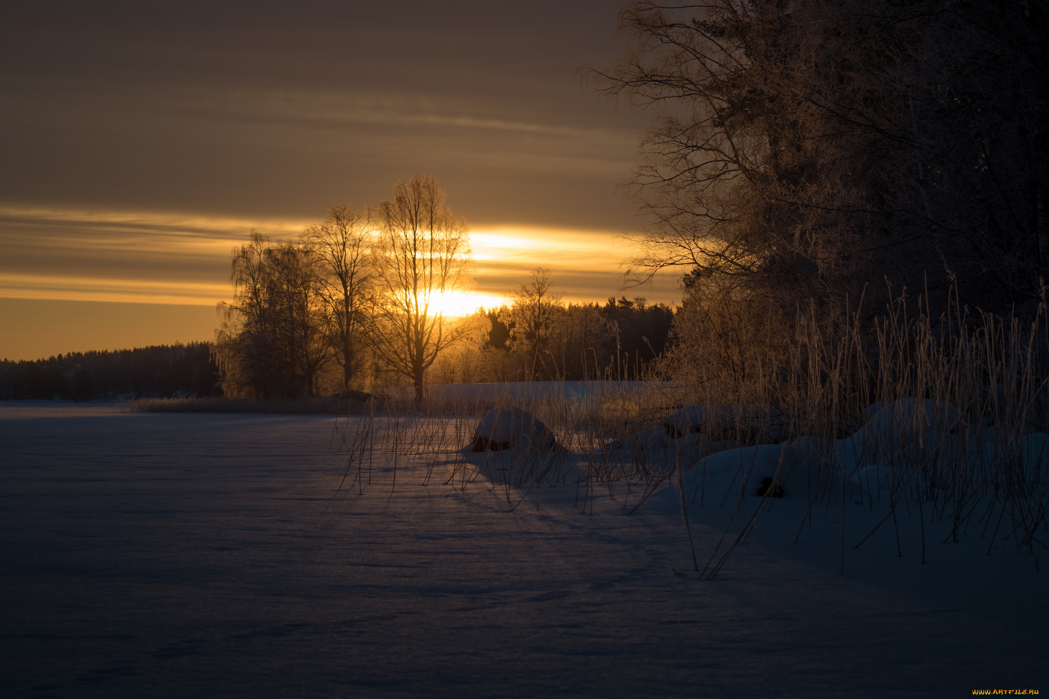 природа, восходы, закаты, простор