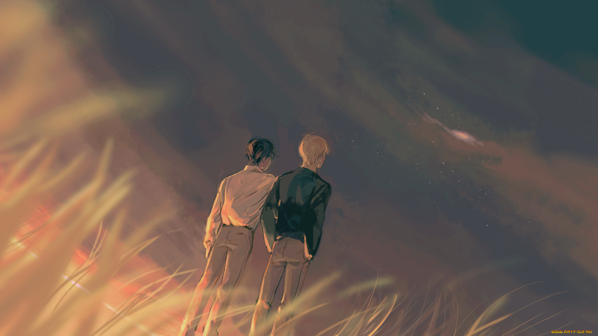 аниме, banana, fish, банановая, рыба