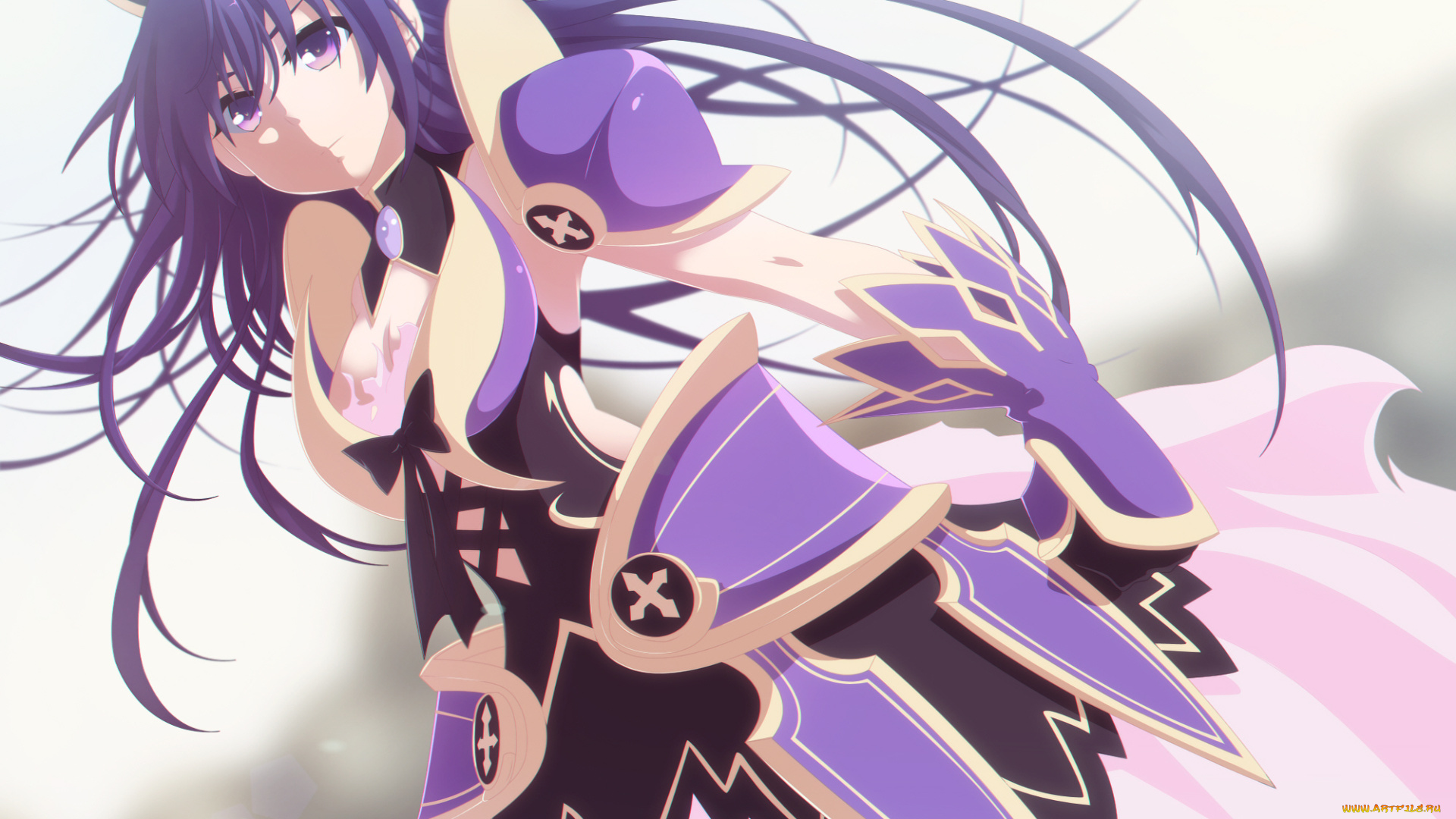 аниме, date, a, live, девушка