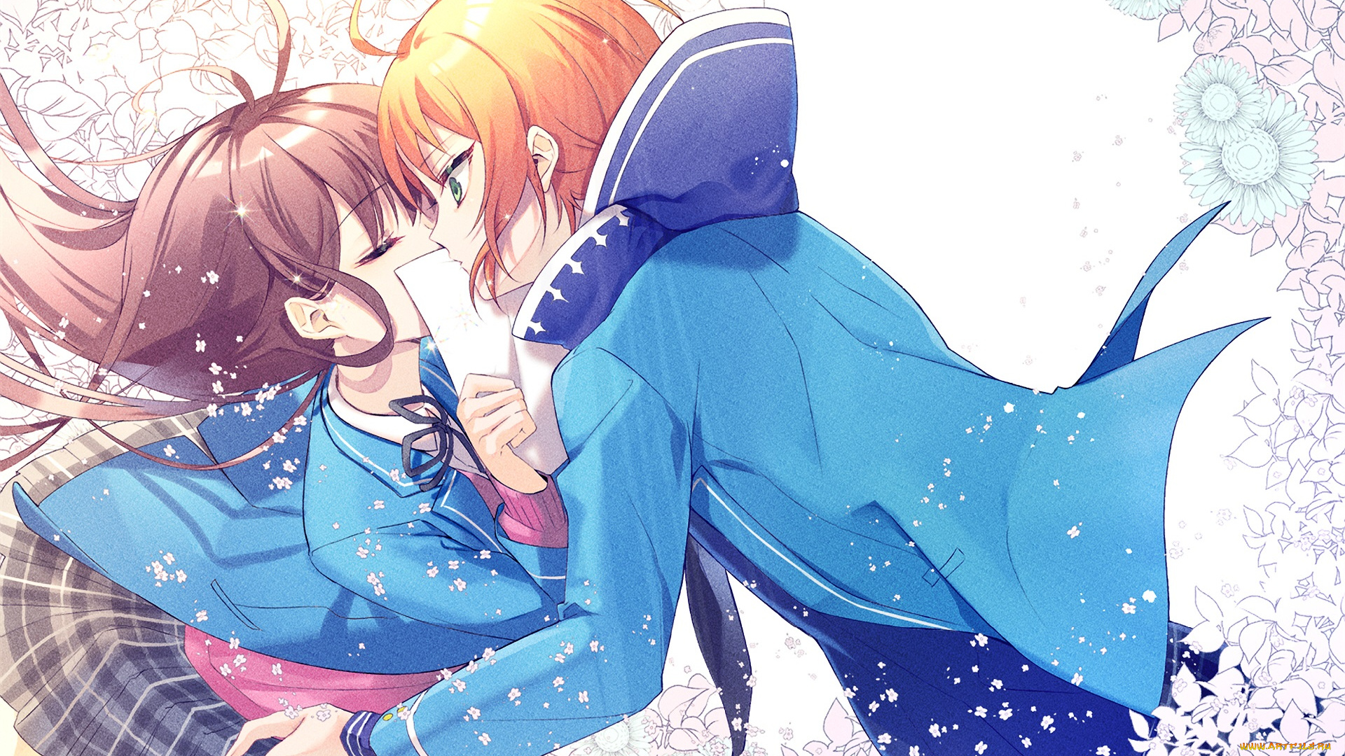 аниме, ensemble, stars, романтика