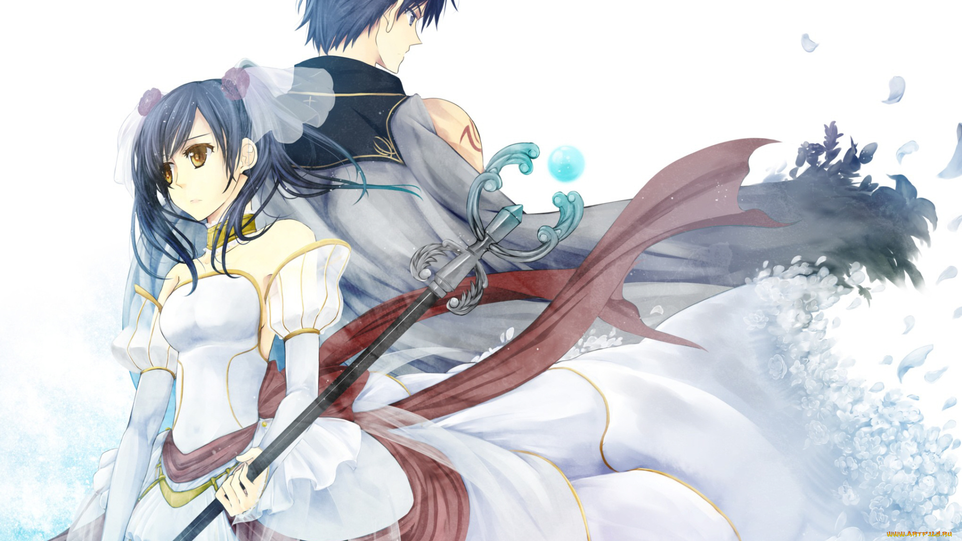 аниме, fire, emblem, двое