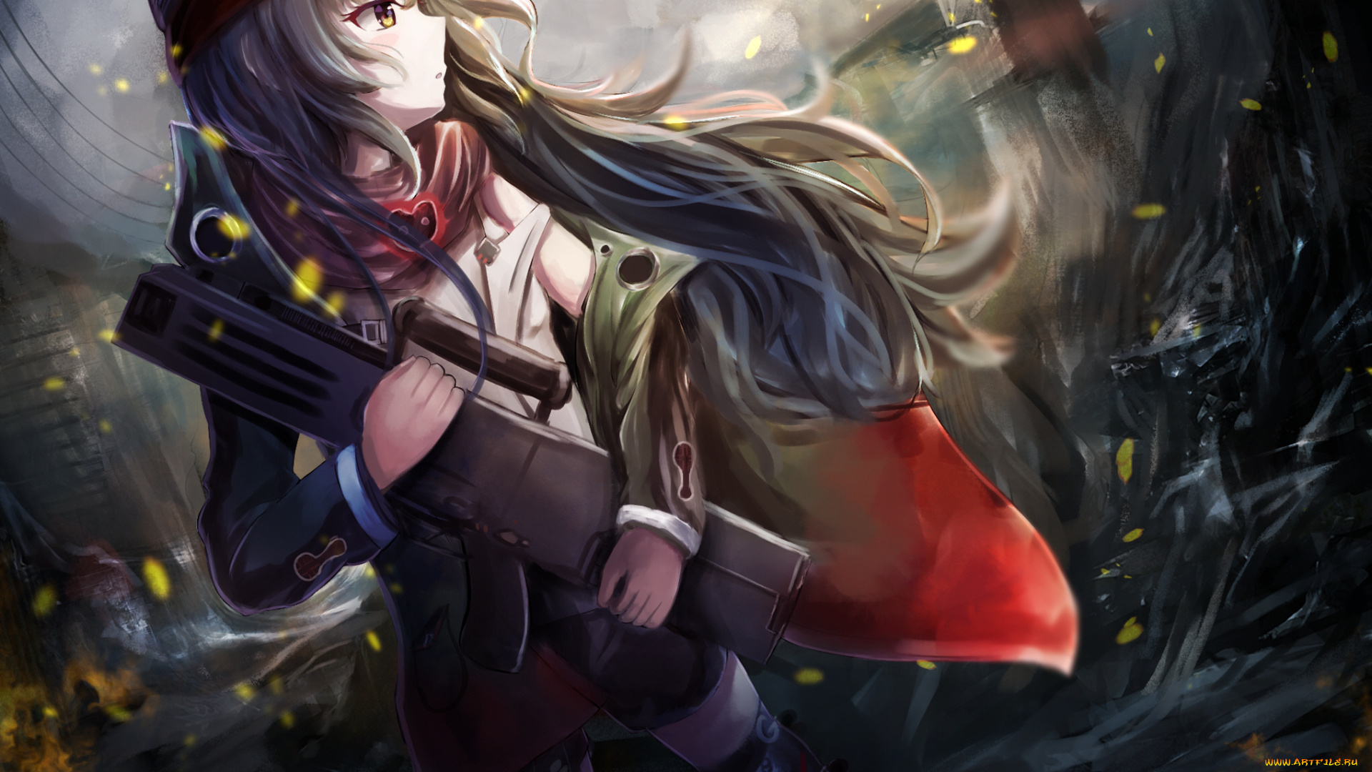 аниме, girls, frontline, девушка