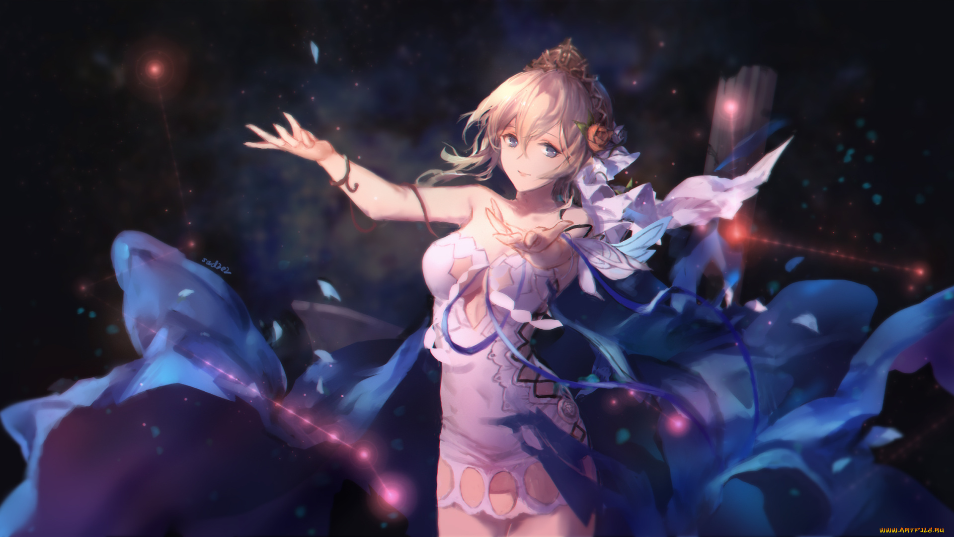 аниме, granblue, fantasy, девушка