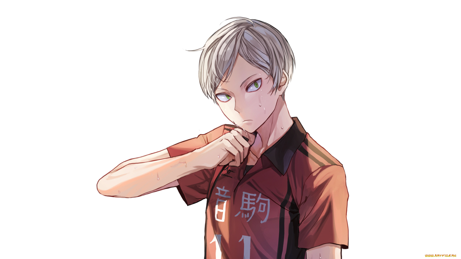 аниме, haikyuu, парень