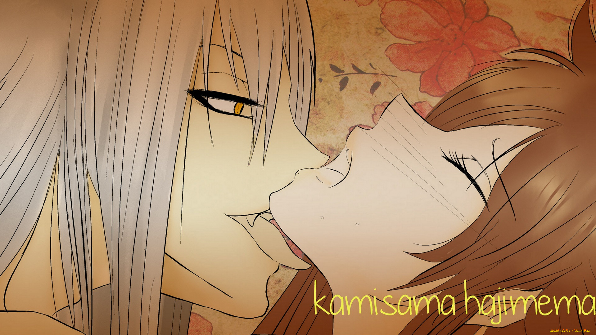 аниме, kamisama, hajimemashita, двое