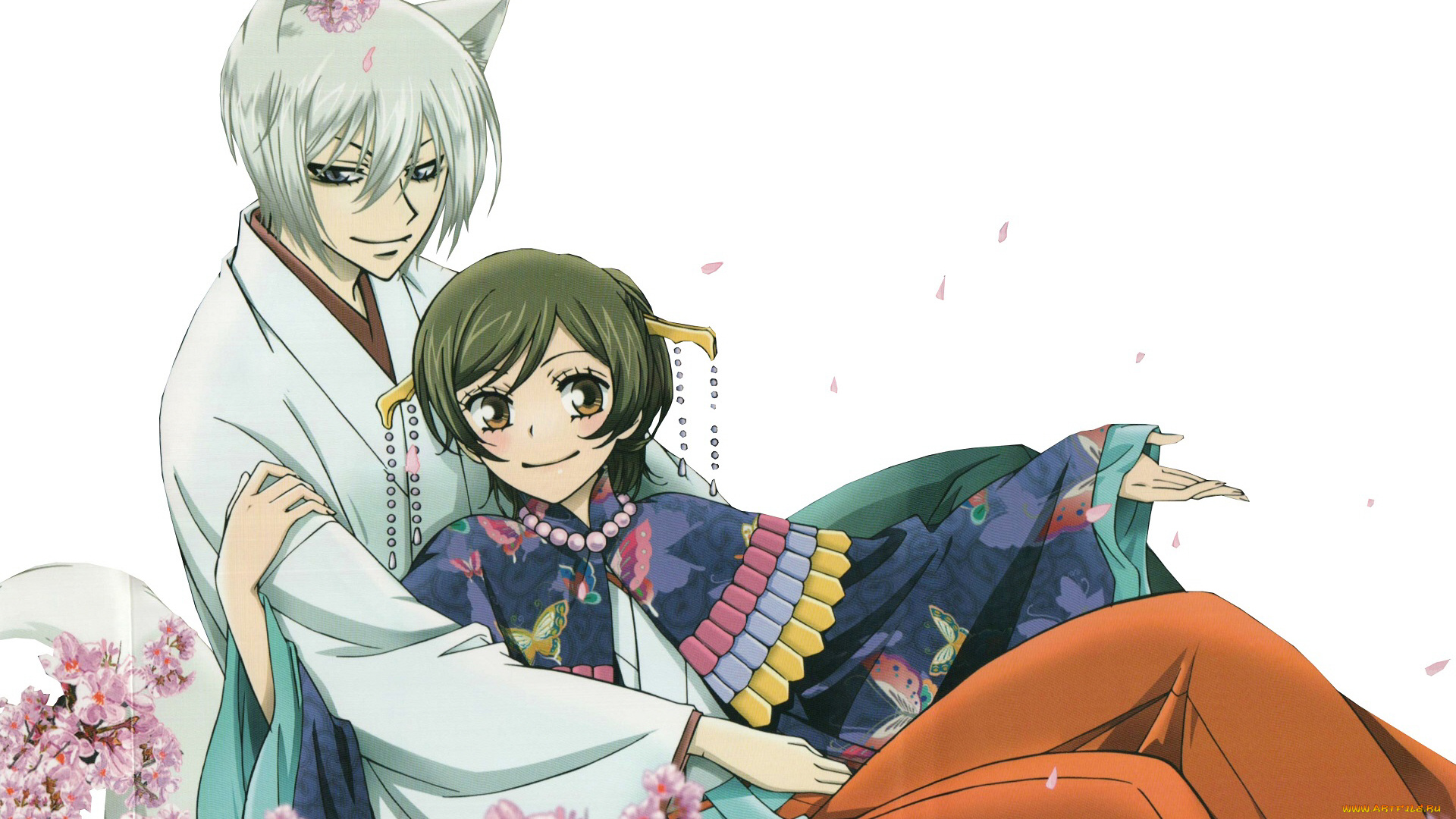 аниме, kamisama, hajimemashita, двое