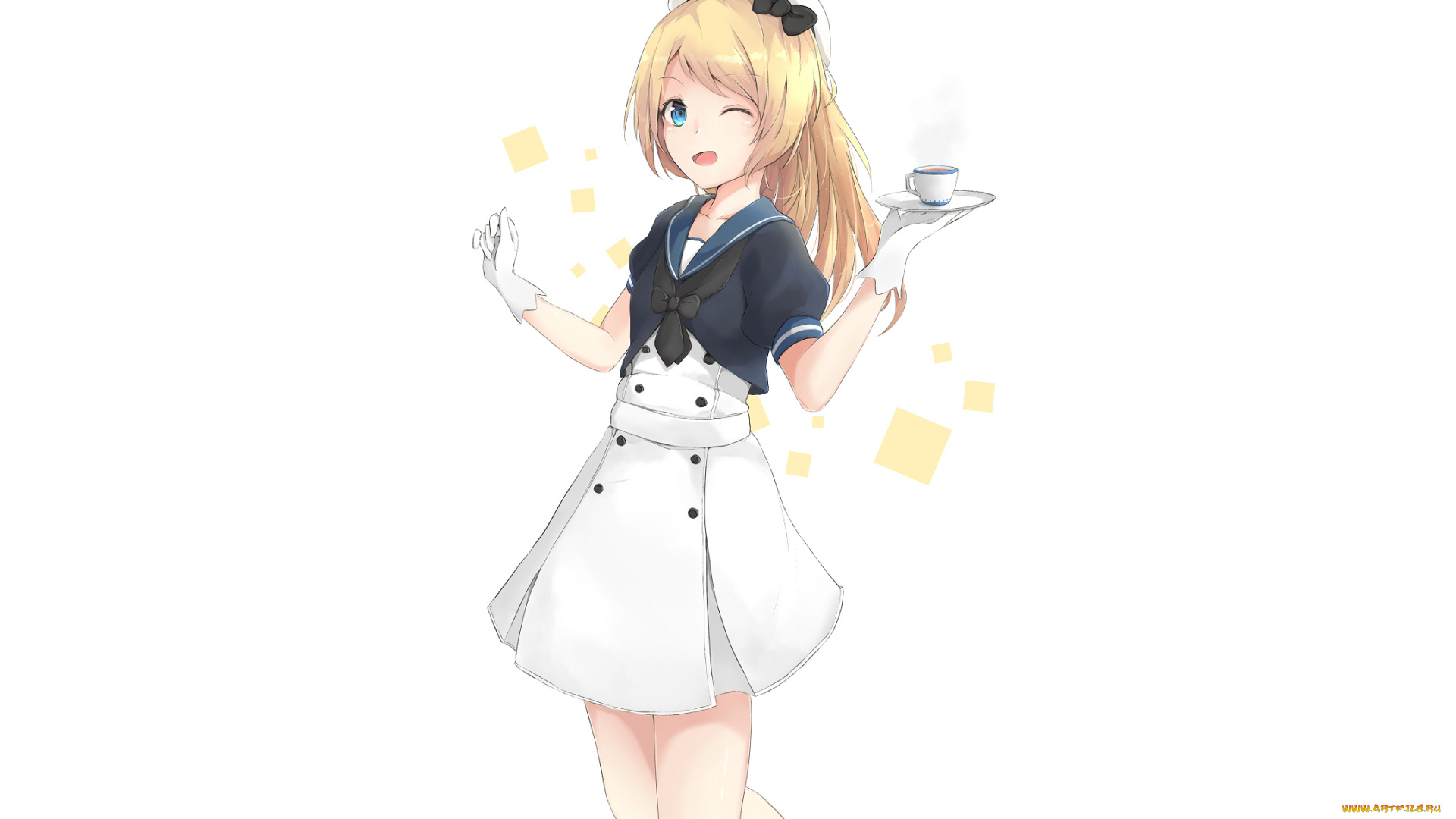 аниме, kantai, collection, девушка