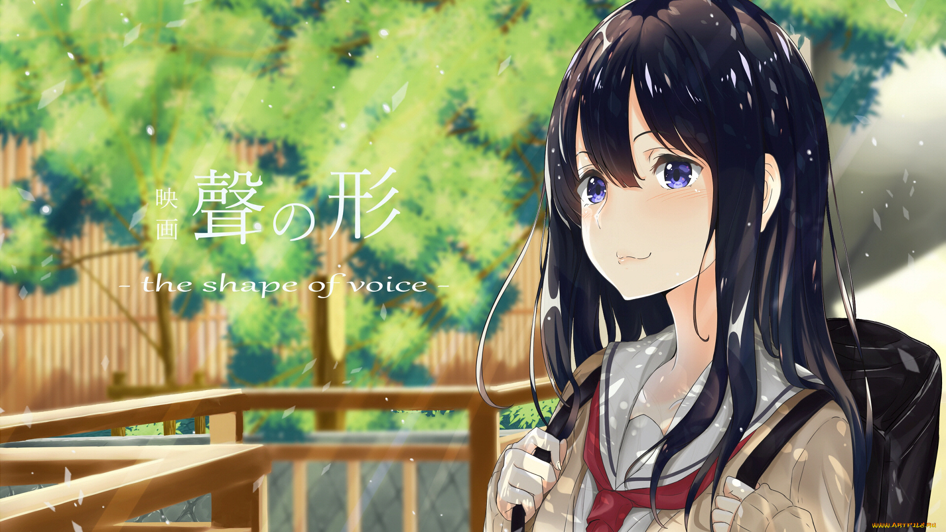 аниме, koe, no, katachi, форма, голоса