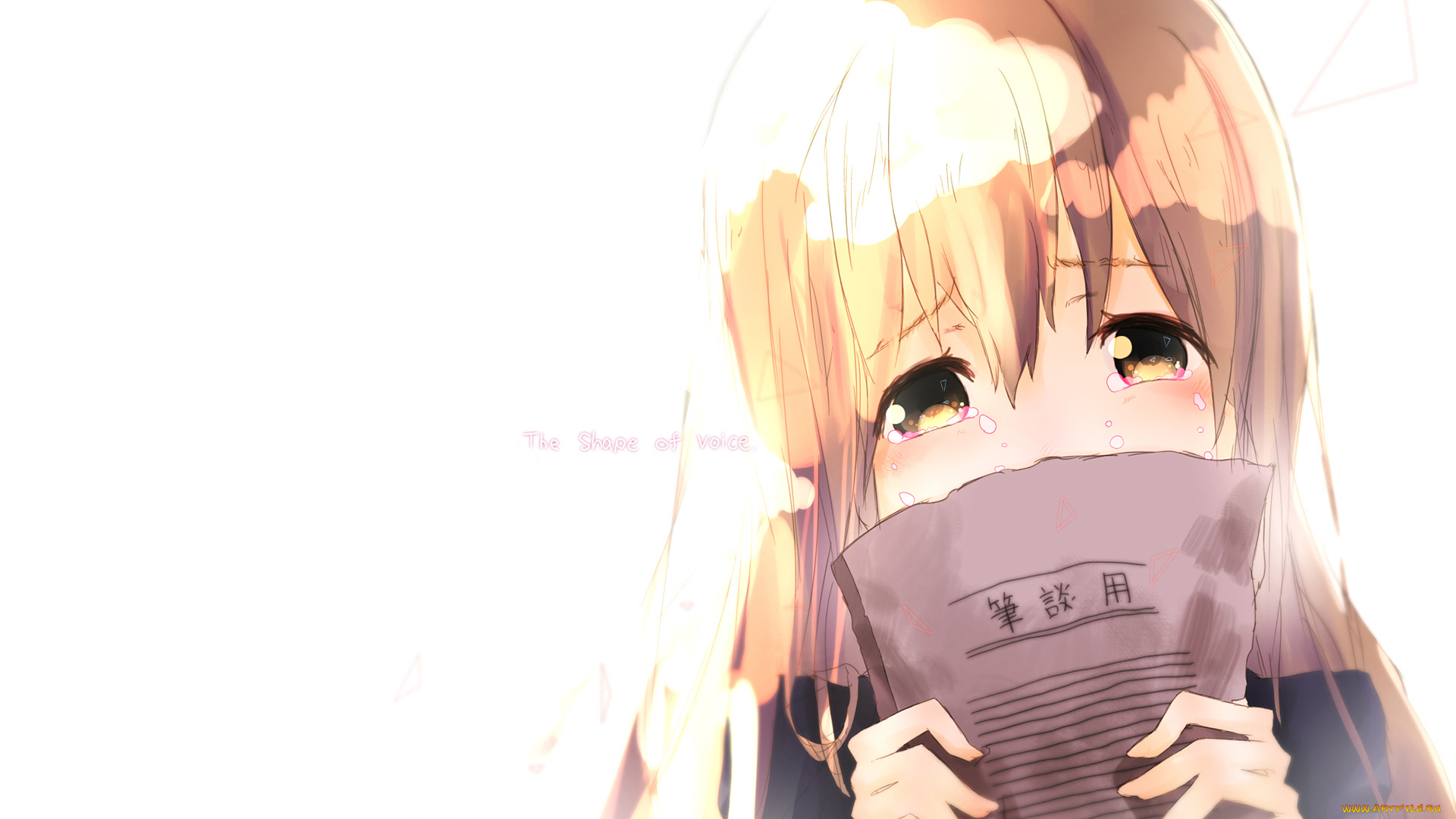 аниме, koe, no, katachi, форма, голоса