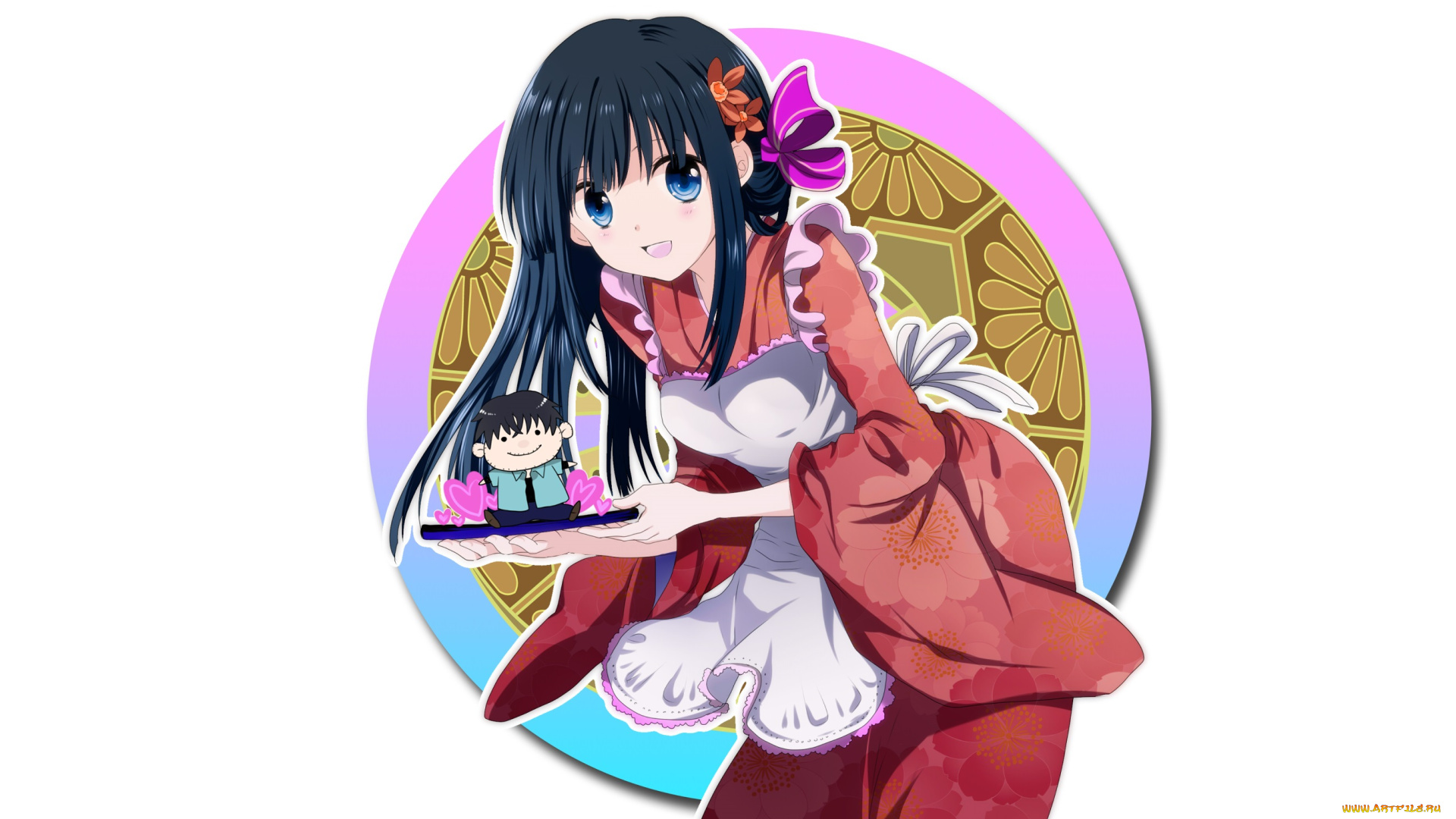 аниме, mahouka, koukou, no, rettousei, девушка