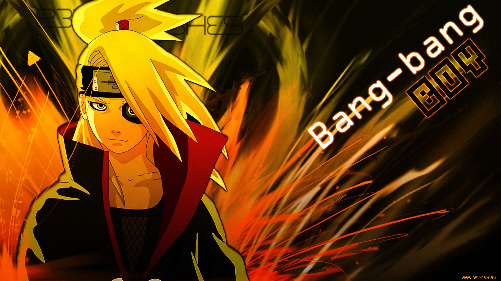 аниме, naruto, шиноби, воин, ниндзя, akatsuki, deidara