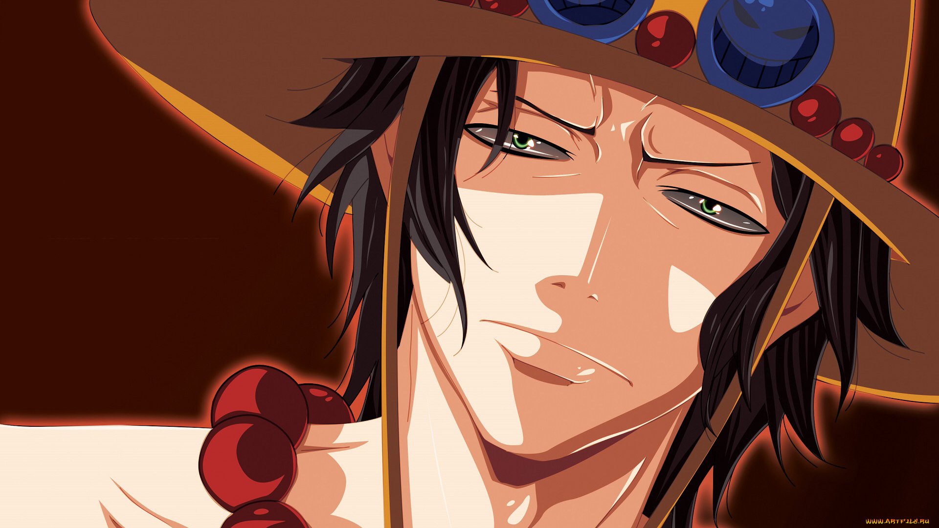 аниме, one, piece, парень