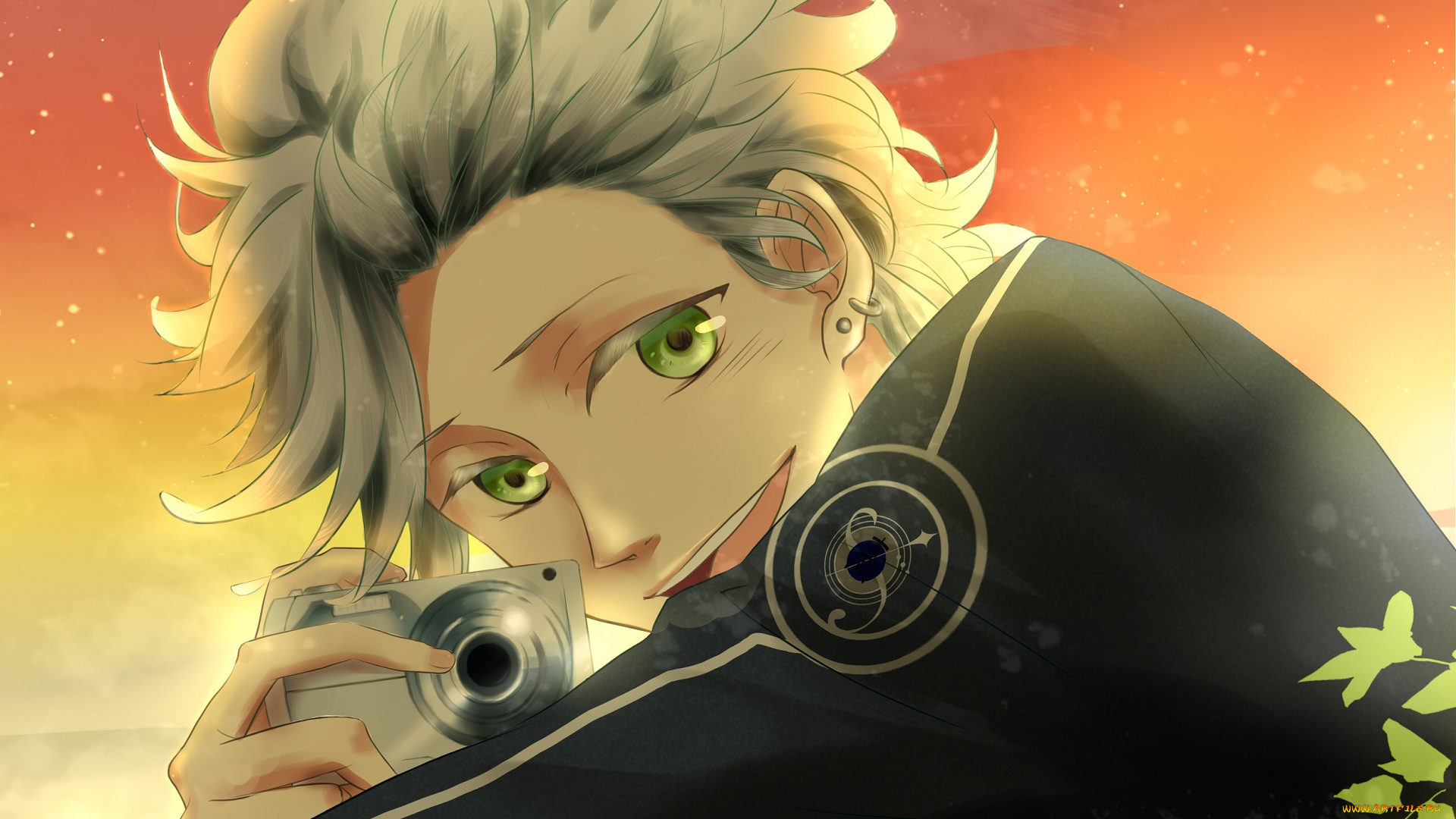 аниме, starry&, 9734, sky, звёздное, небо