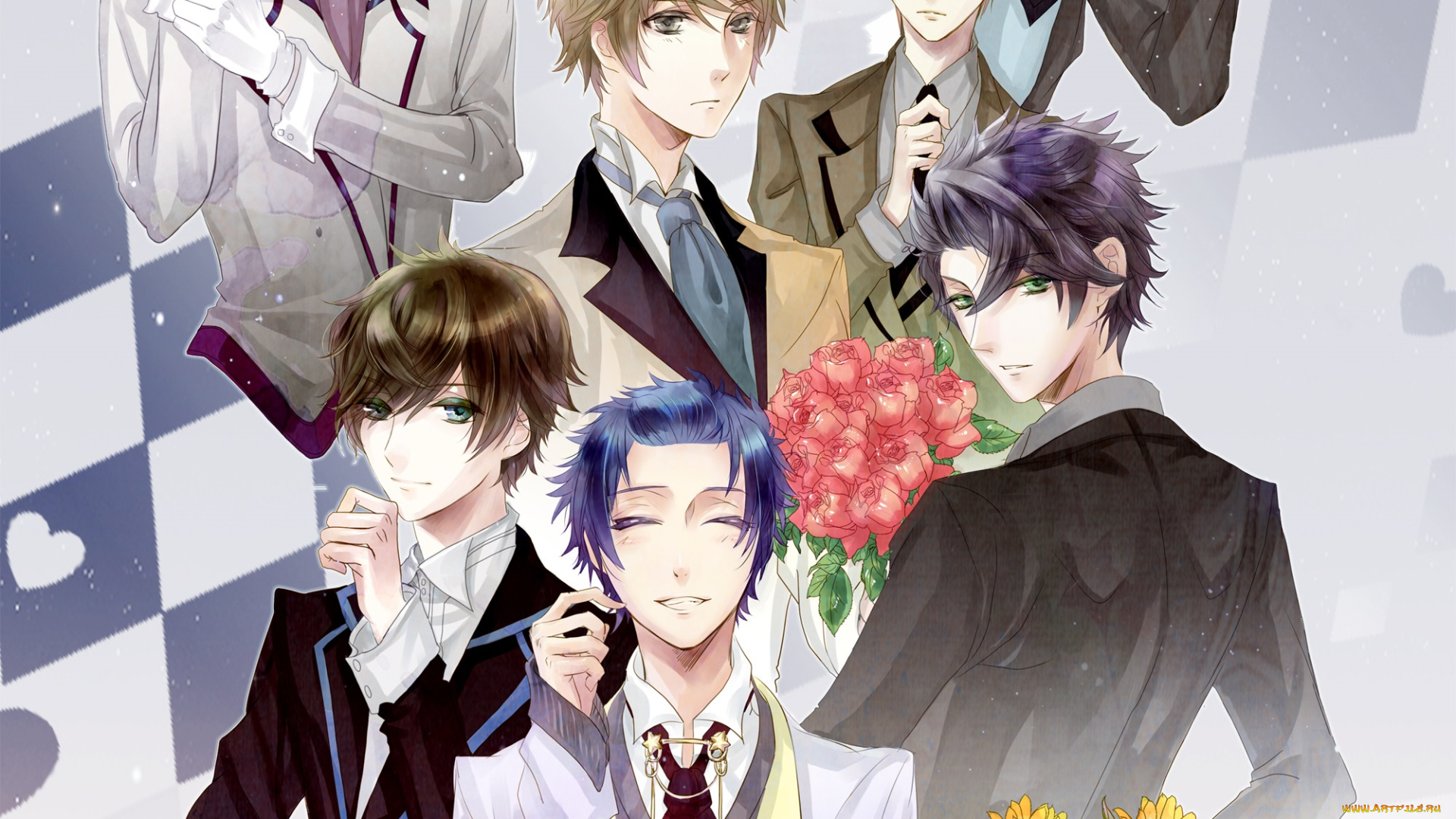 аниме, starry&, 9734, sky, звёздное, небо