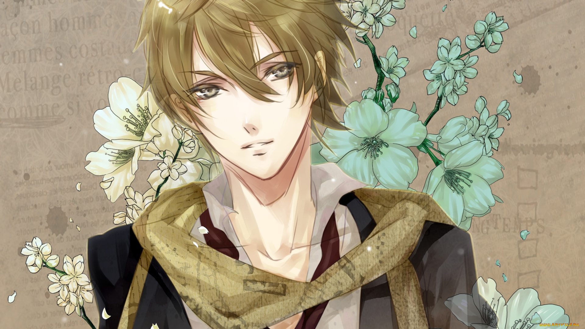 аниме, starry&, 9734, sky, звёздное, небо