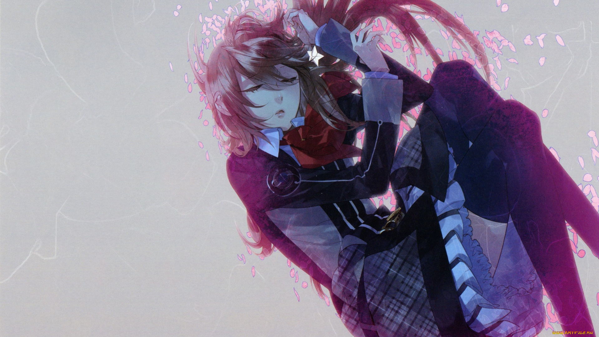 аниме, starry&, 9734, sky, звёздное, небо