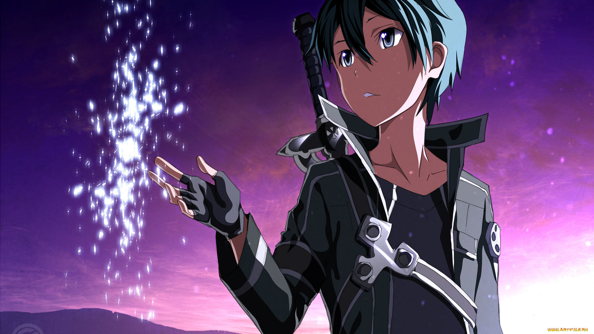 аниме, sword, art, online, кирито, kirigaya, kadzuto