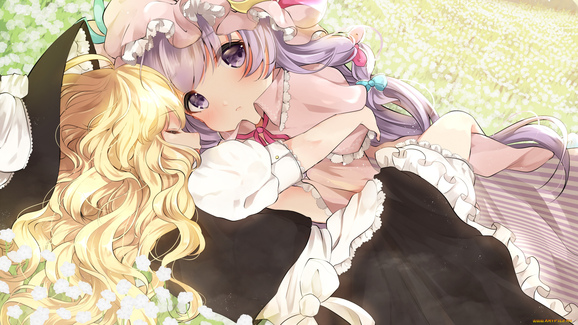 аниме, touhou, девушка