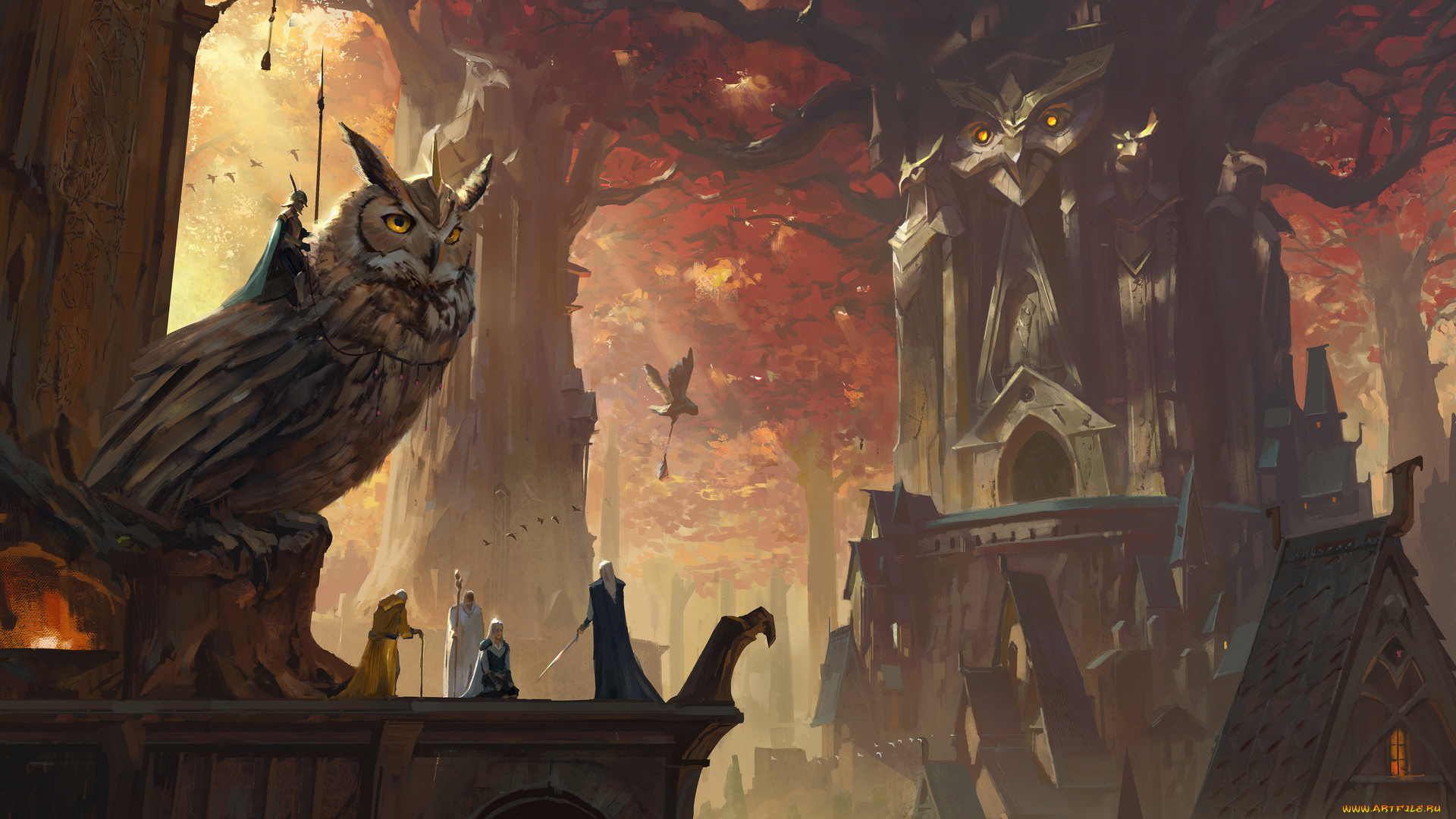 фэнтези, иные, миры, , иные, времена, сова
