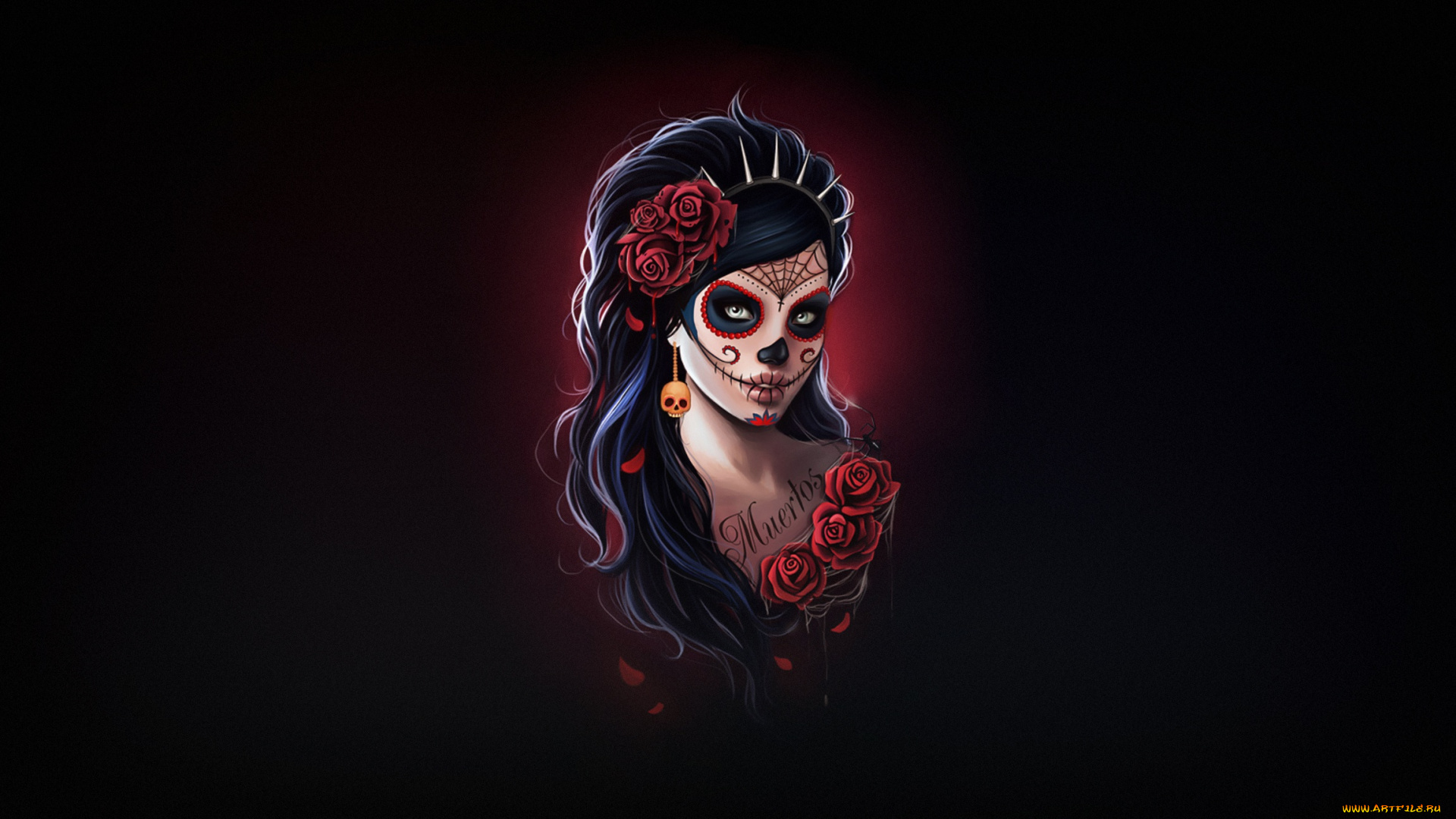 фэнтези, нежить, девушка